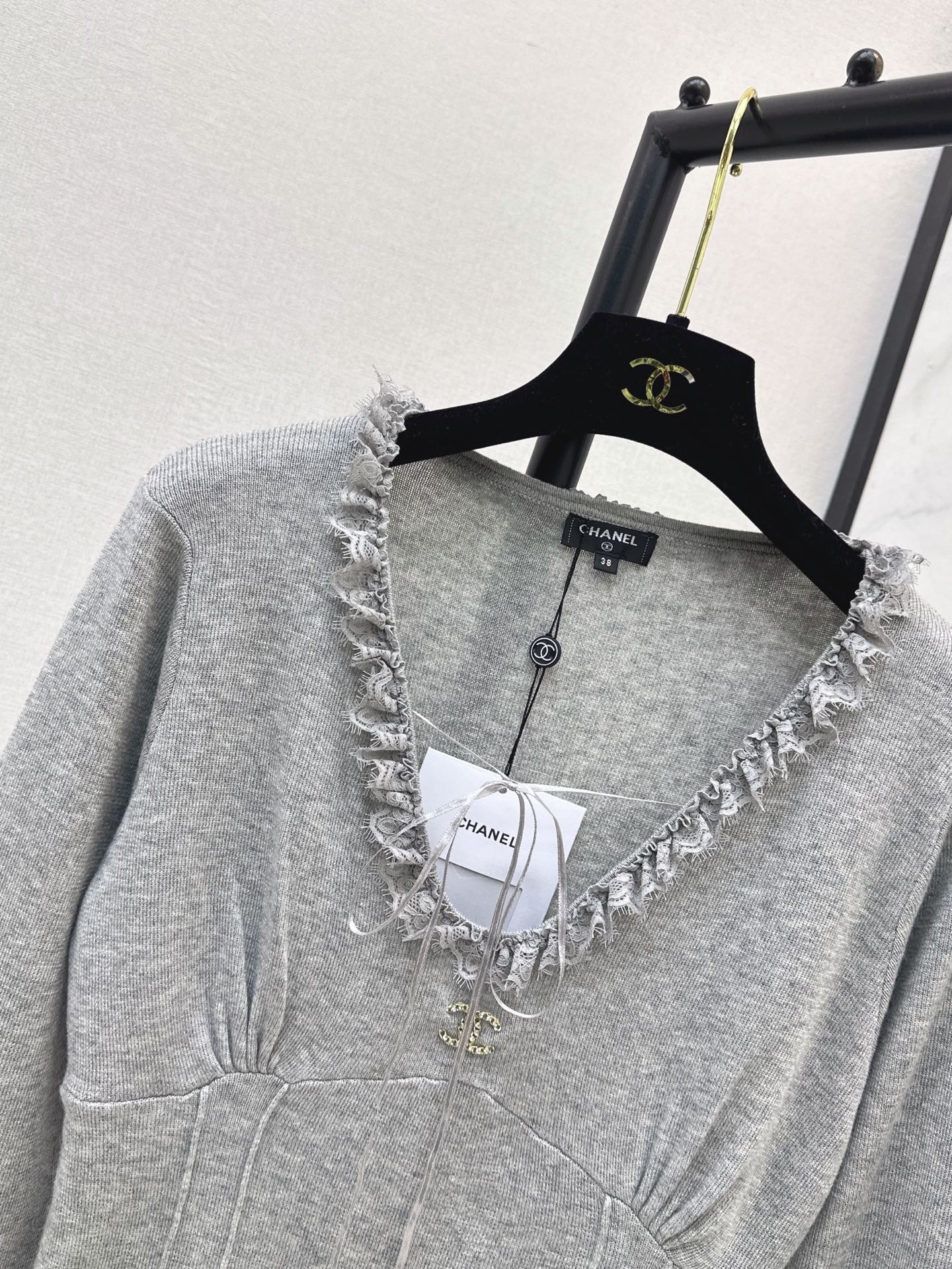 Chan 26fw v-neck knitwear