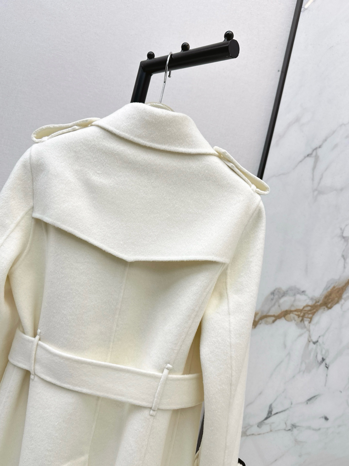 Bur 25fw double button trench coats