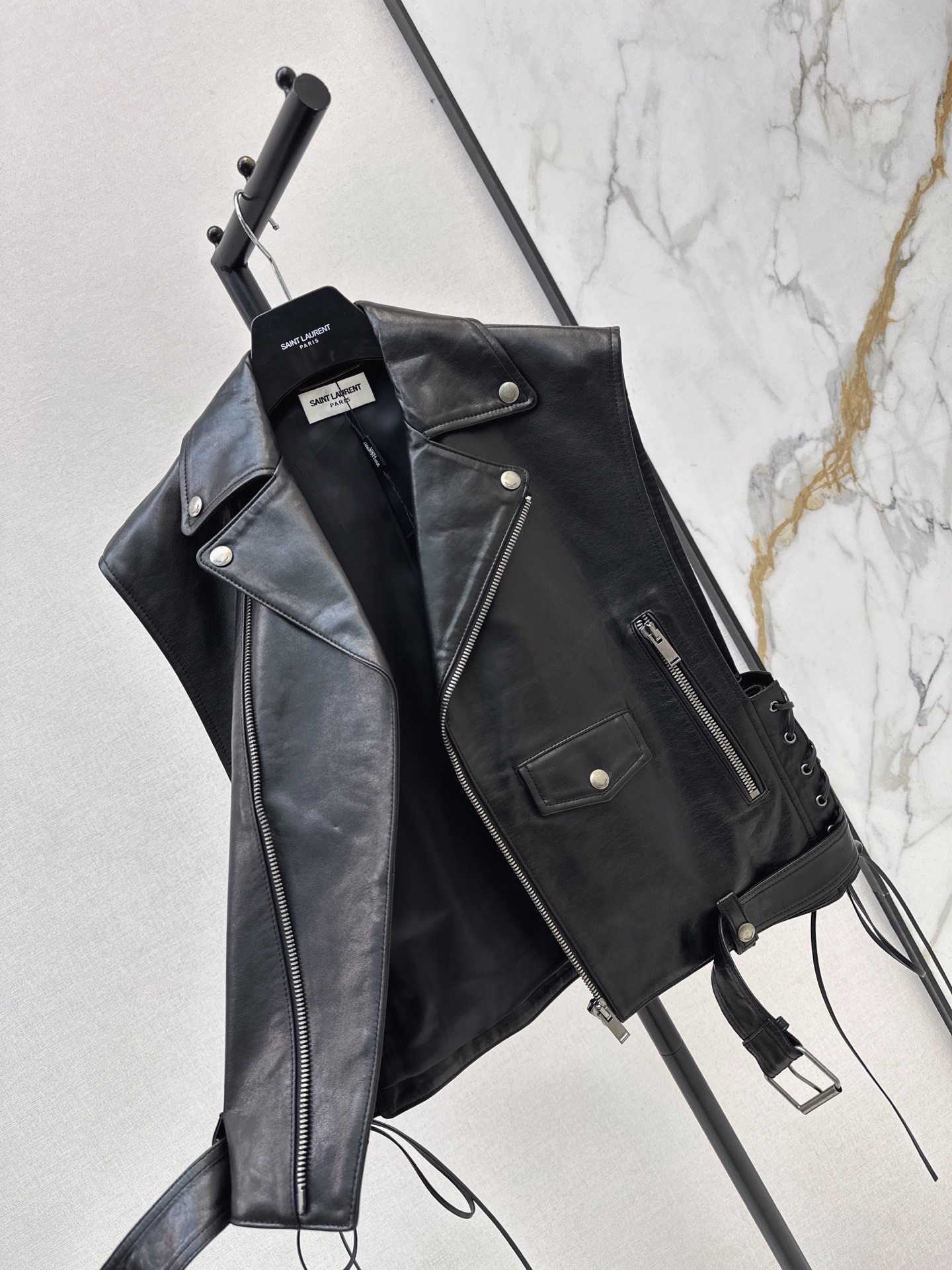 Sain 26fw moto vest
