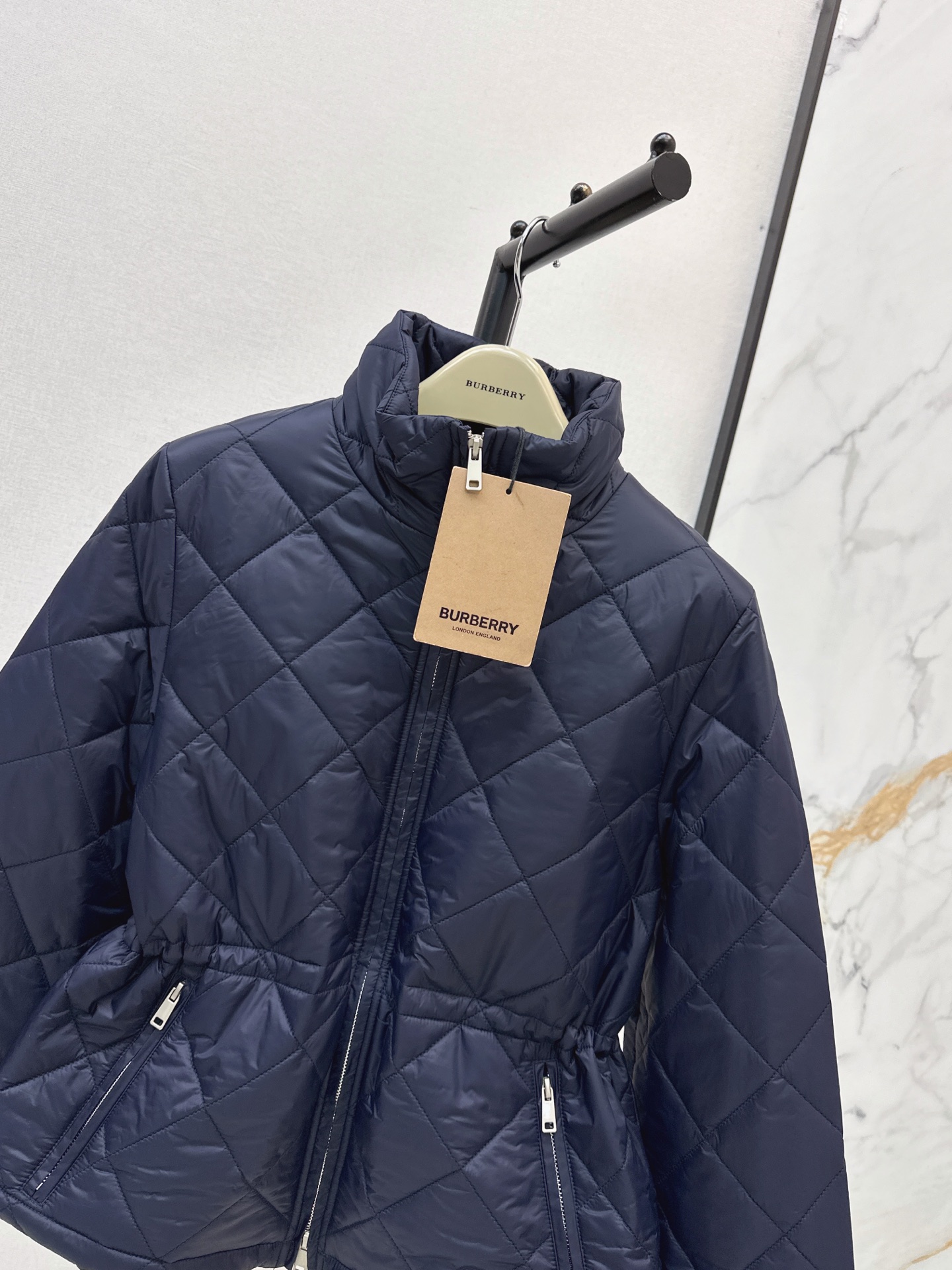 Bur 26fw drawstring padded jacket