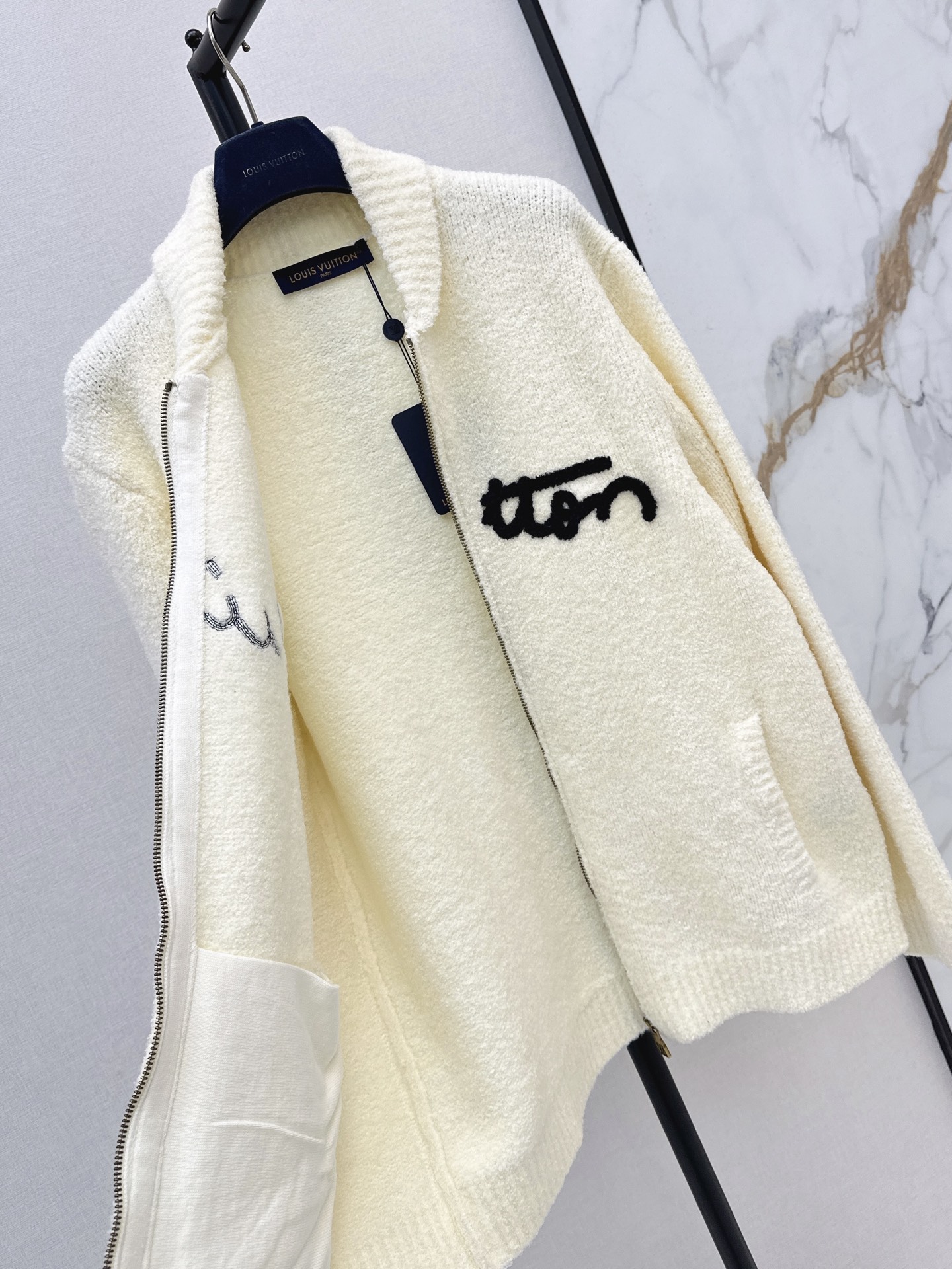 Loui 26fw zipper cardigan