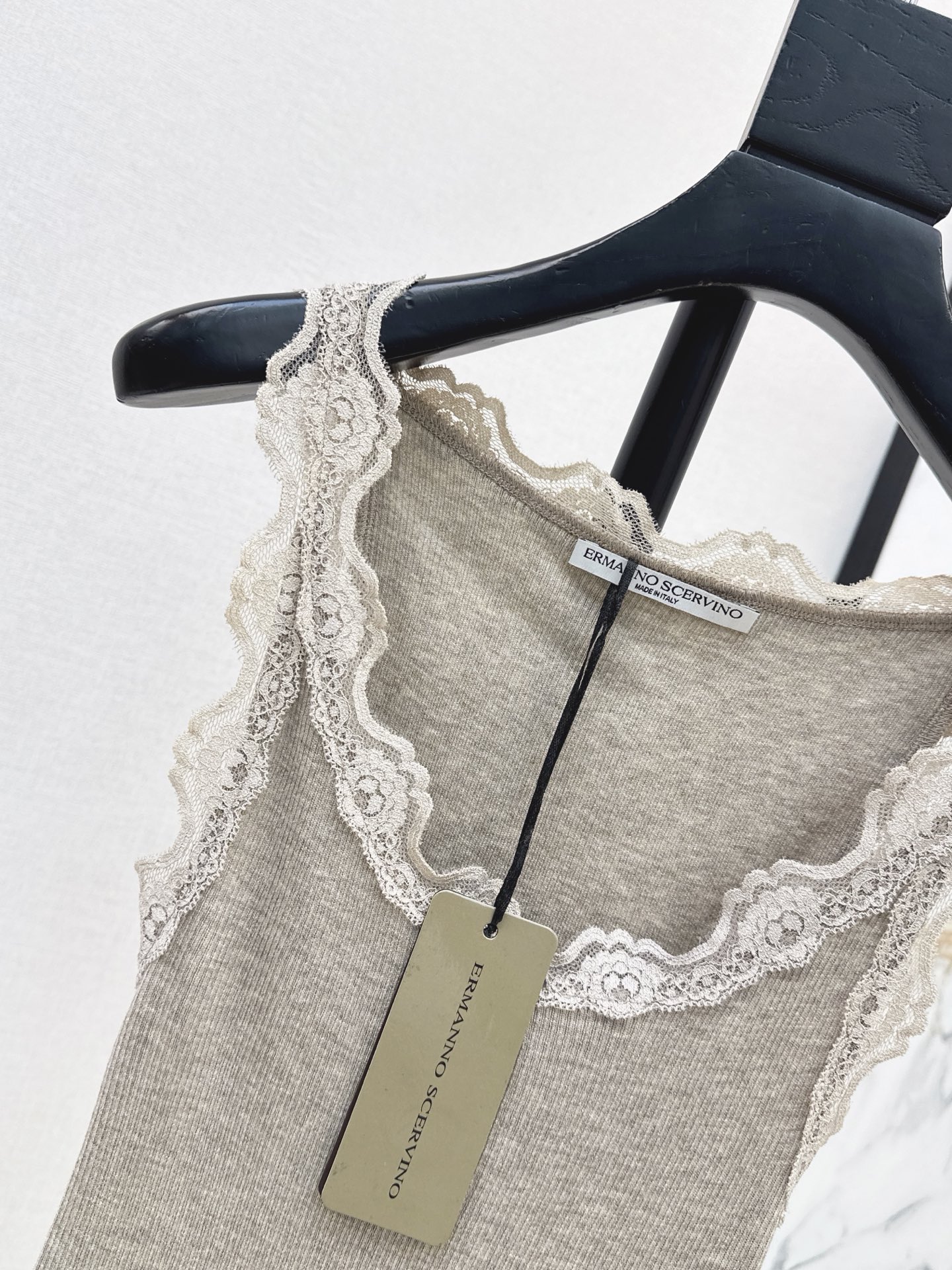ES 26ss lace knit vest