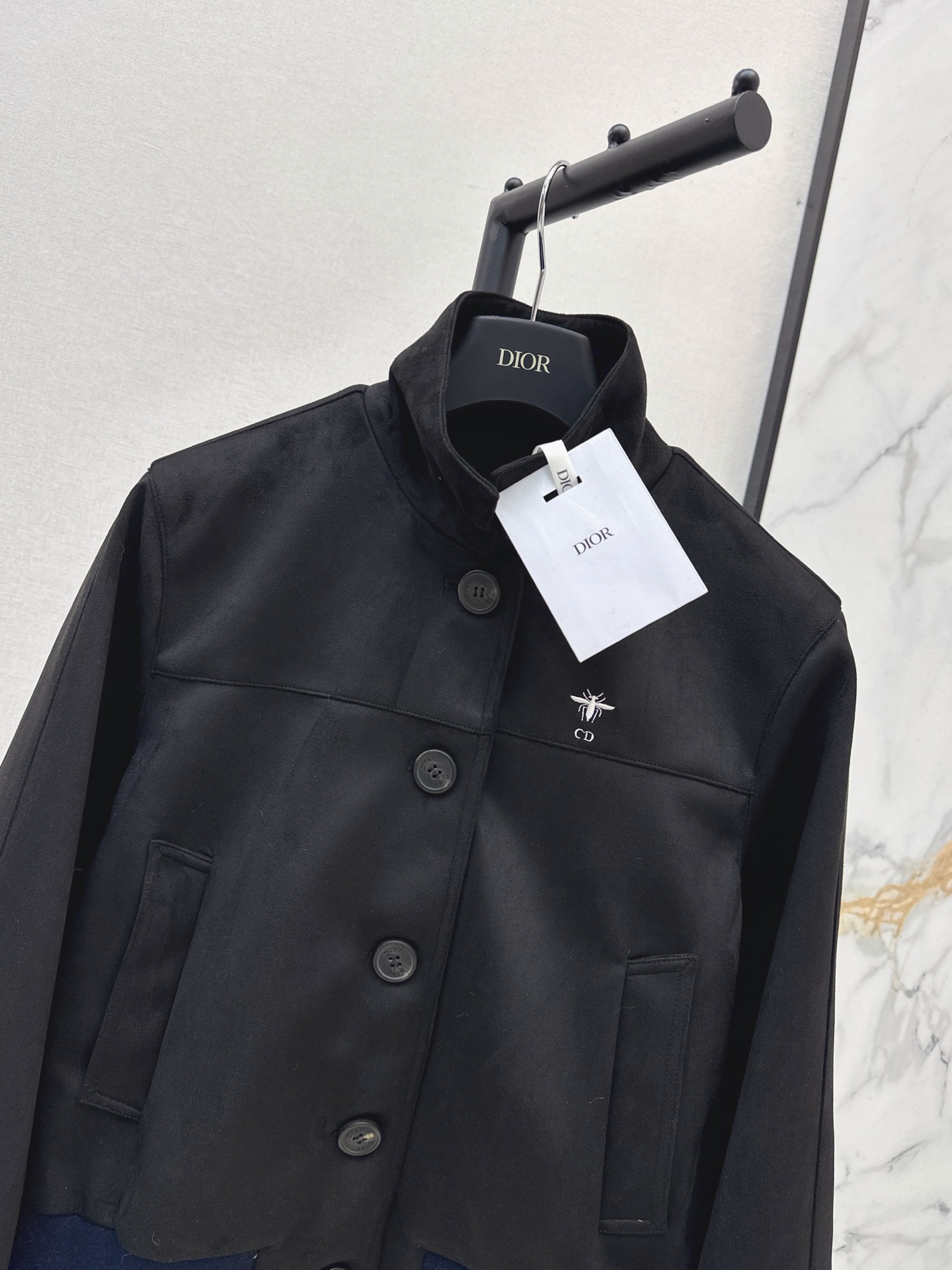 CD 26fw suede fleece zipper jacket
