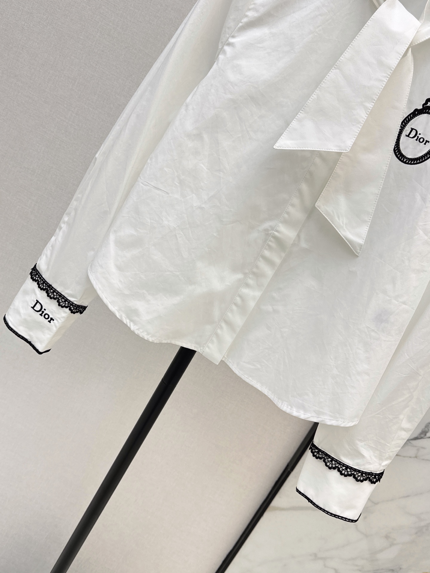 CD 26fw ribbon shirt