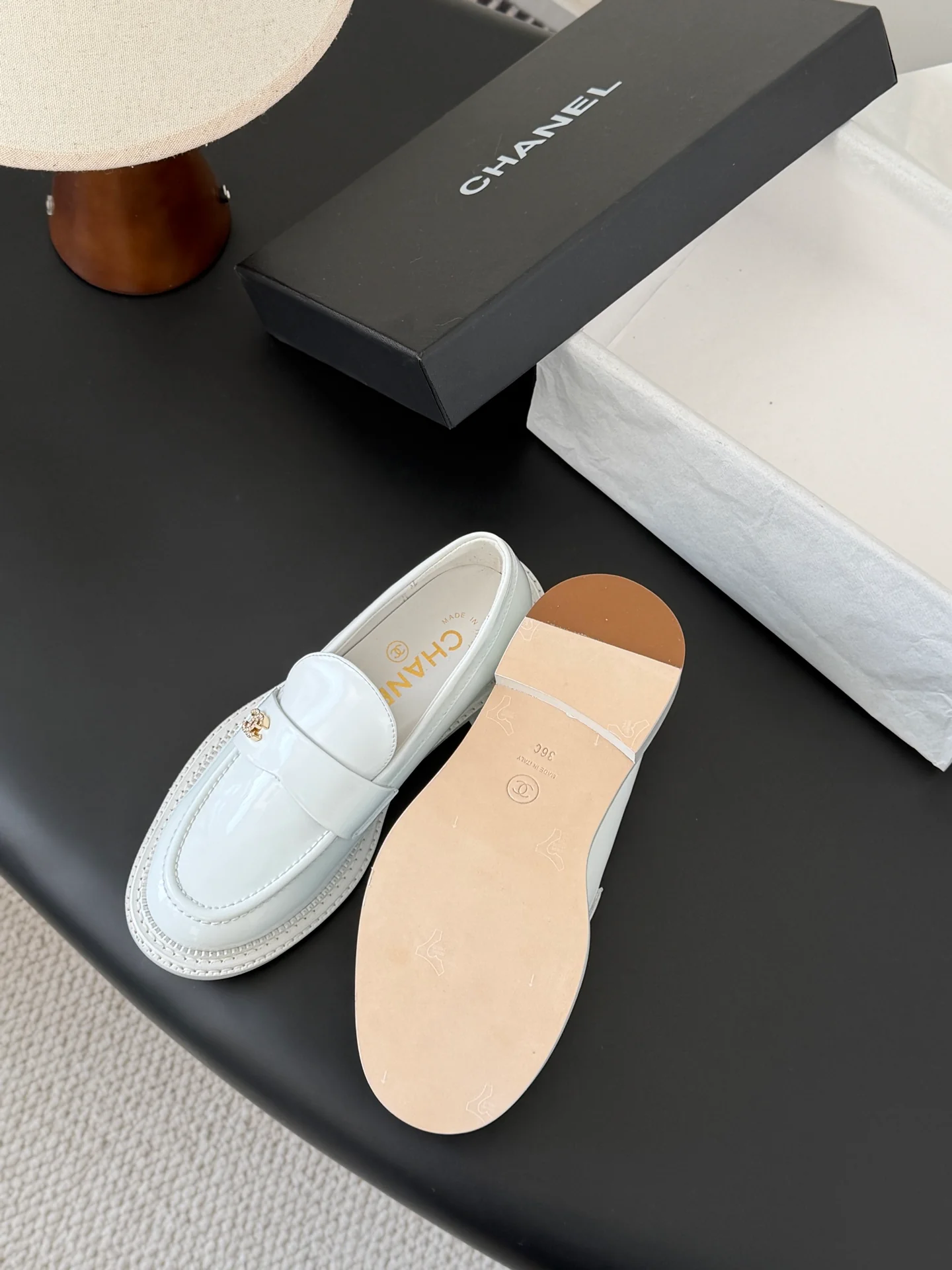 Chan 26C loafers shoes