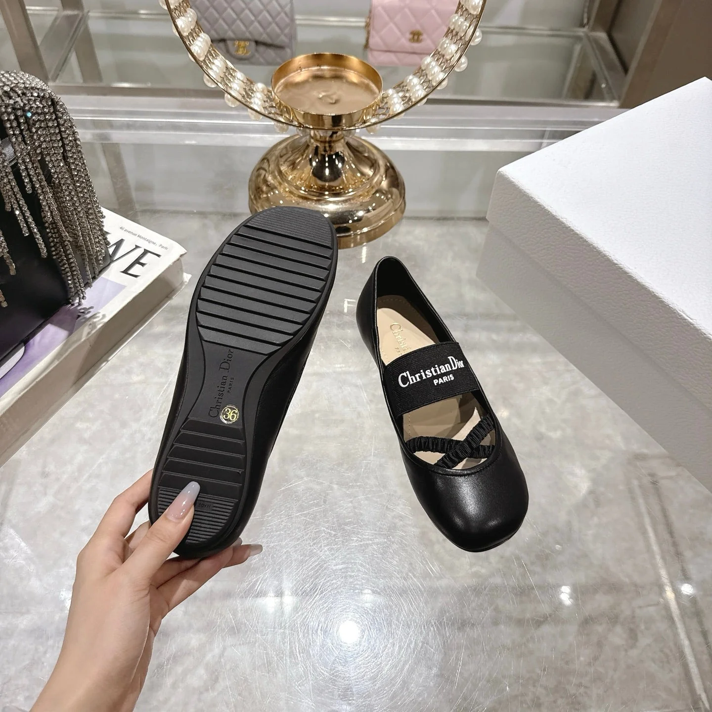 CD 25ss ballerina shoes