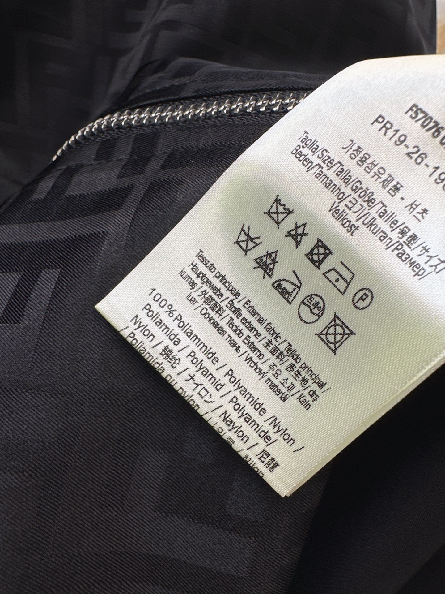 Fen 26fw jacquared hooded jacket