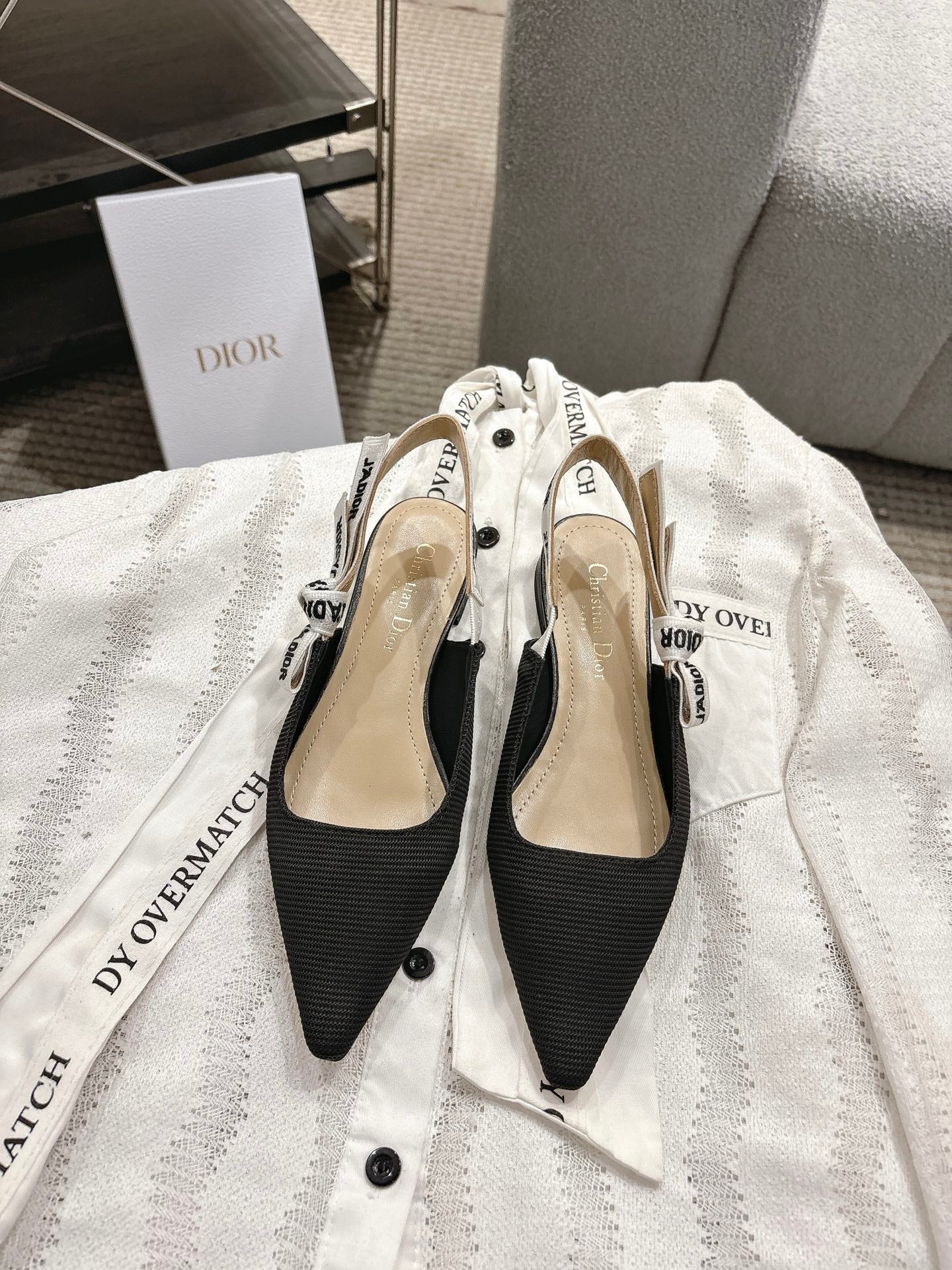 CD 25fw slingback flats