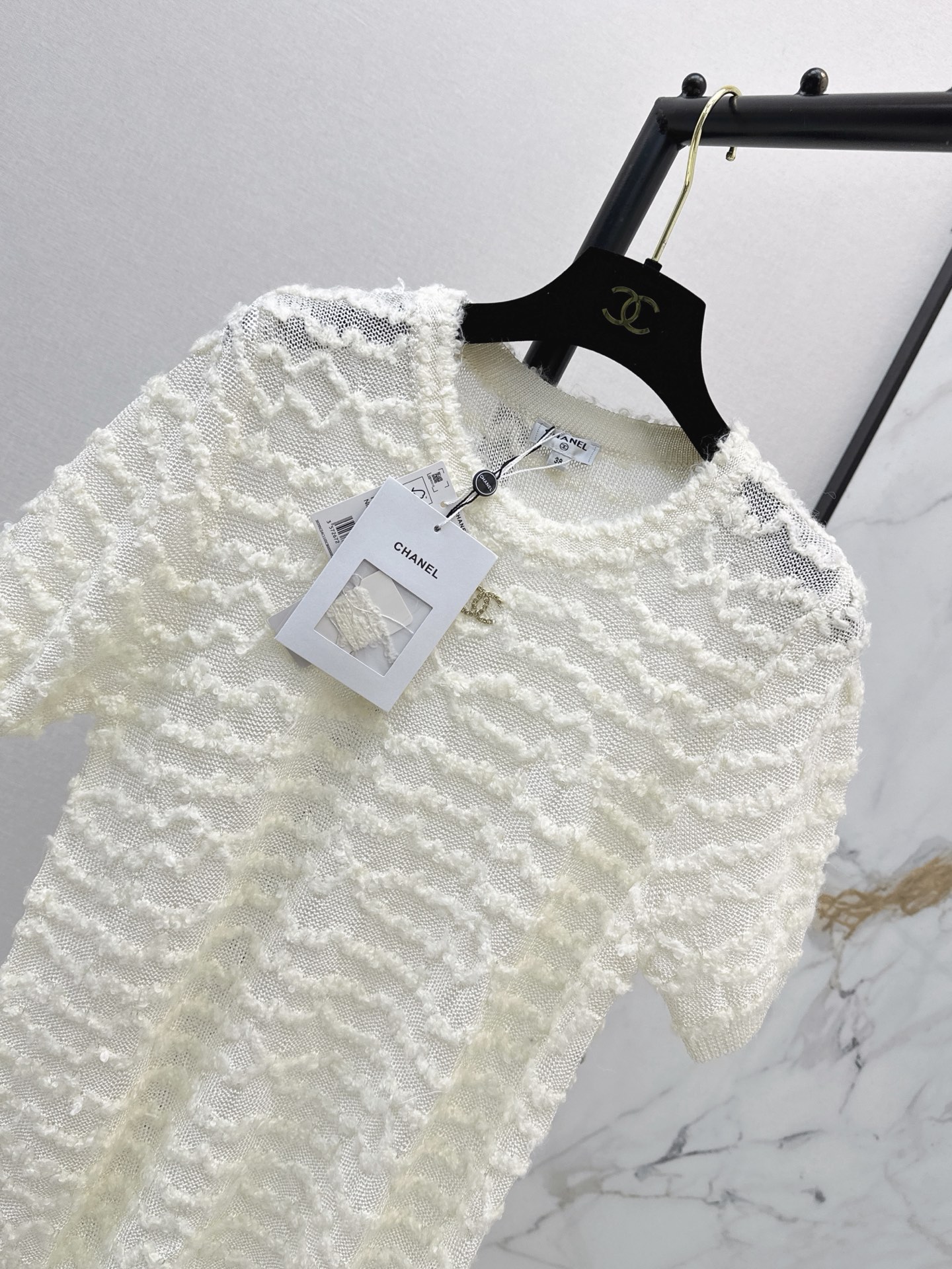 Chan 26ss hollow sweater