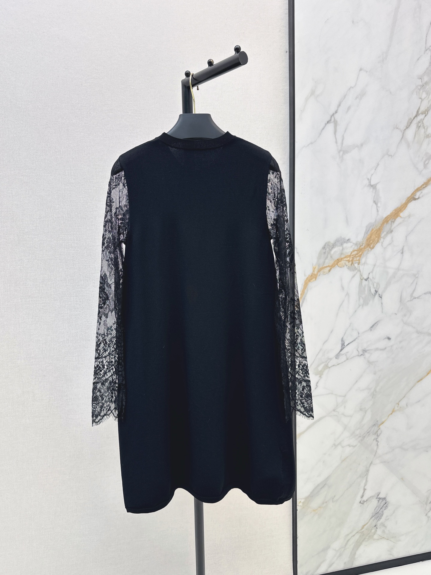 Valen 26fw lace knit dress
