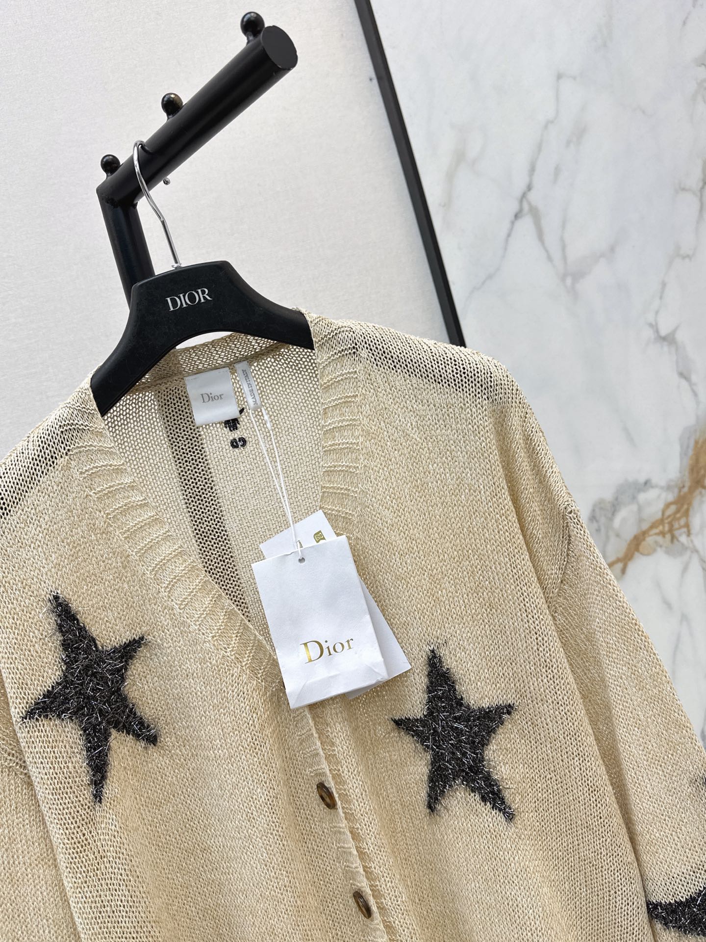 CD 26fw jacquard knit cardigan