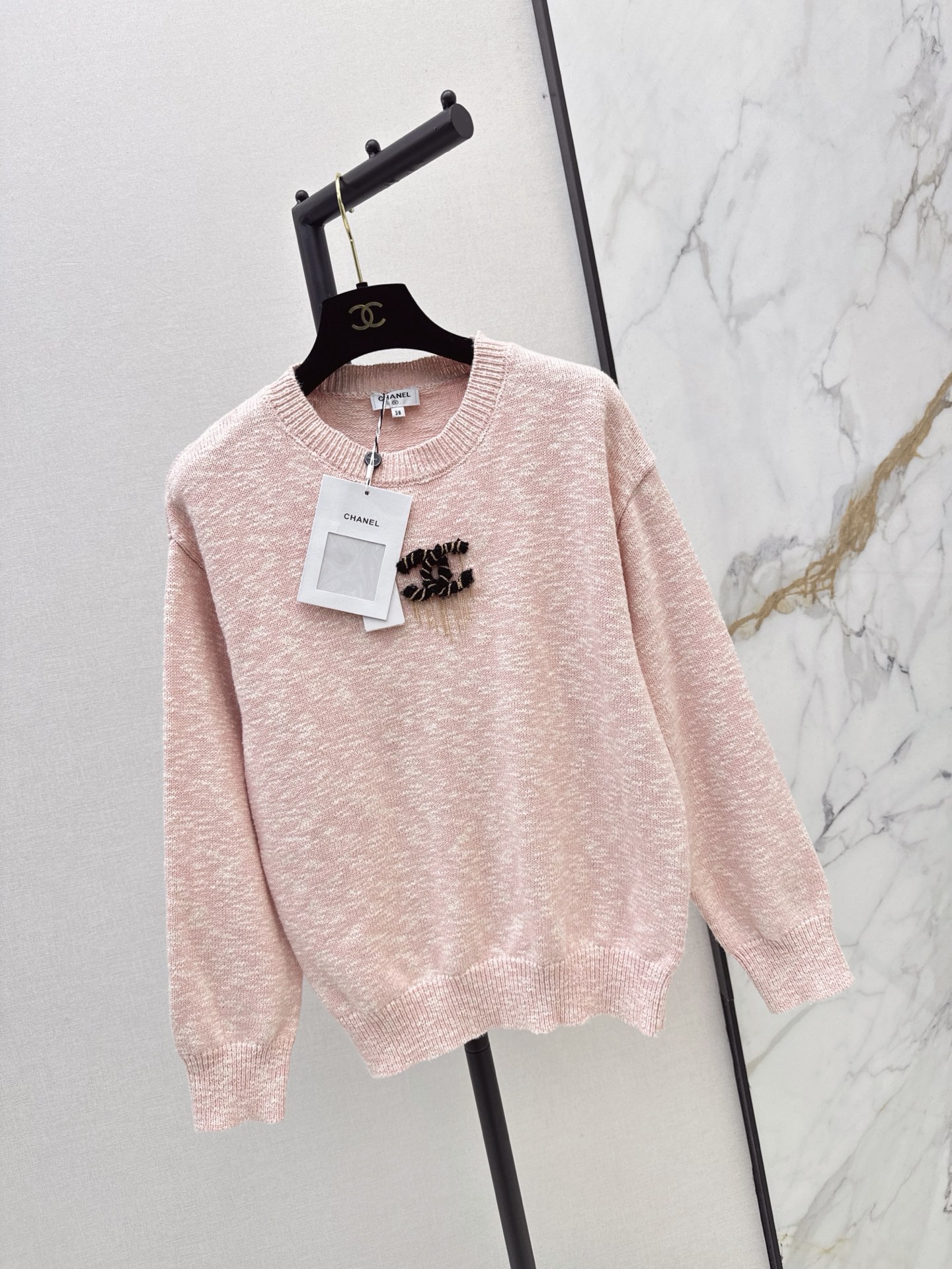 Chan 26fw embroidery sweater