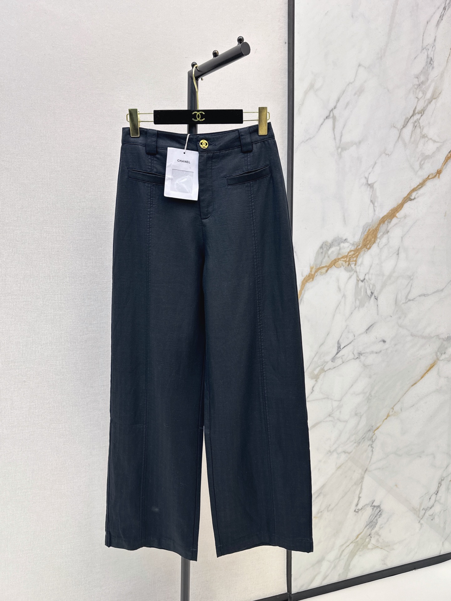 Chan 26fw wide-leg pants