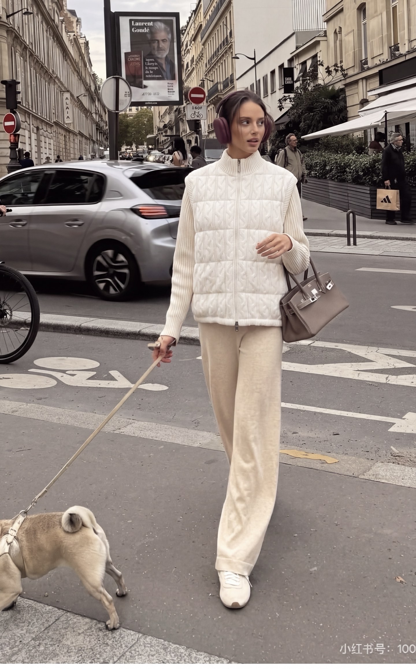 Brun 26fw knit down vest