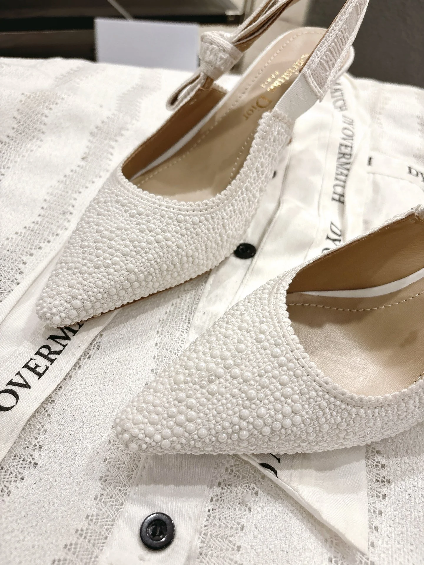 CD 25fw kitten slingback heels