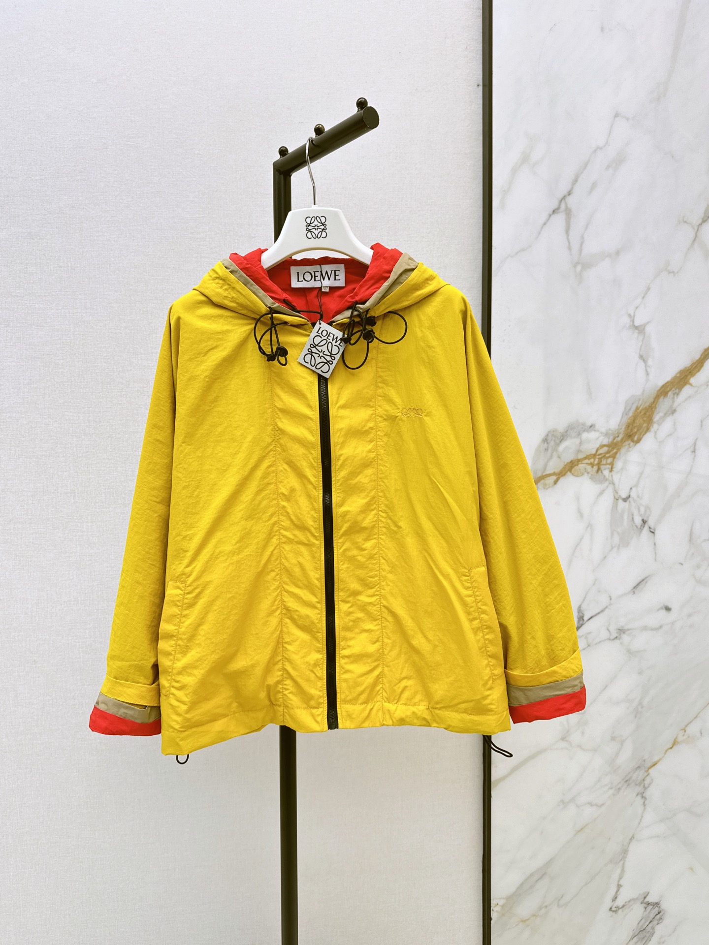 Loe 26fw hooded zipper jacket