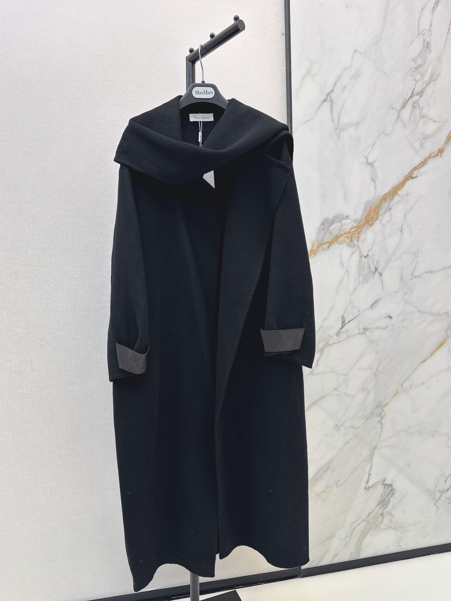 Loui 26fw woolen scarf overcoats