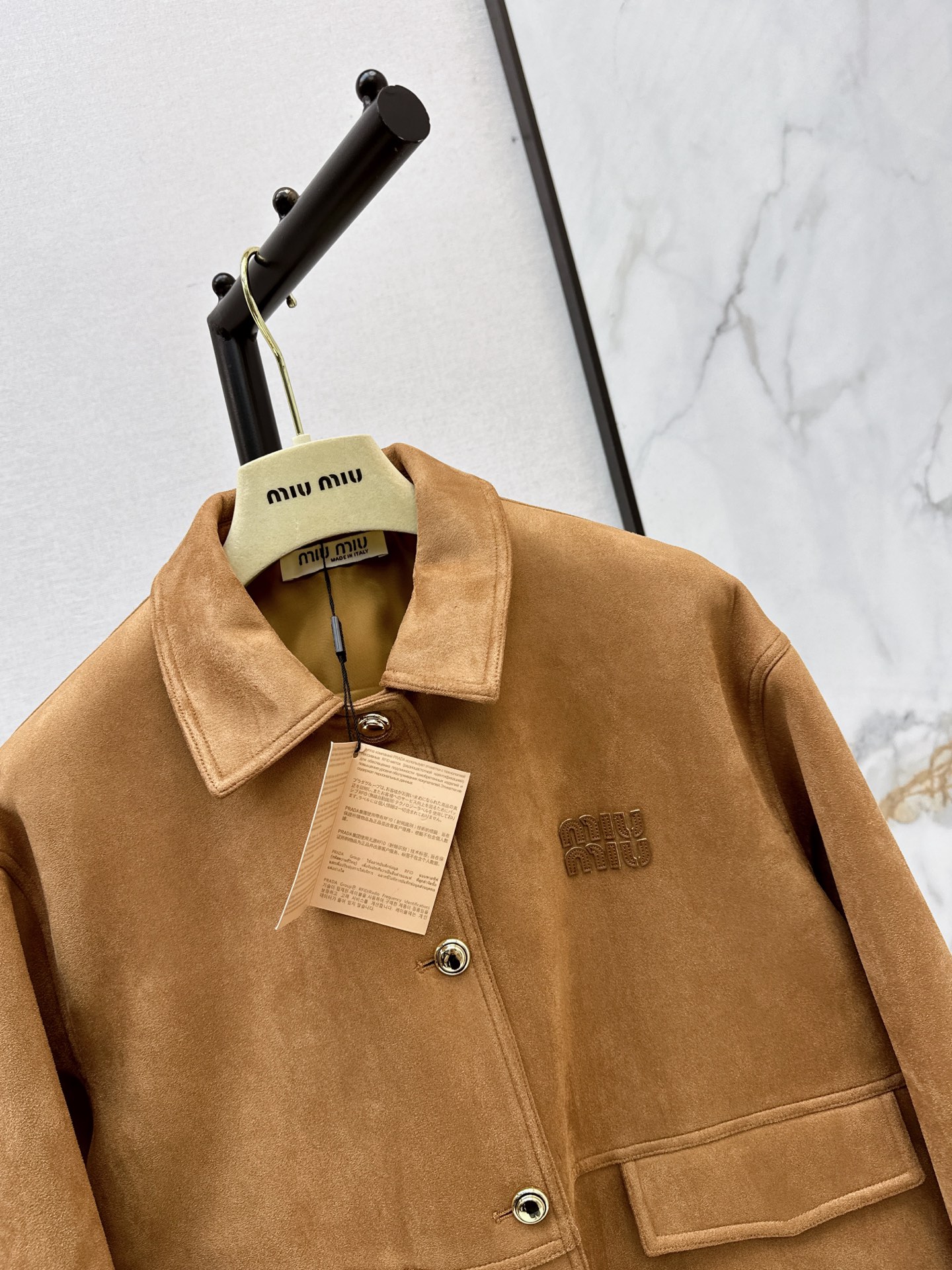 Miu 26fw collared jacket
