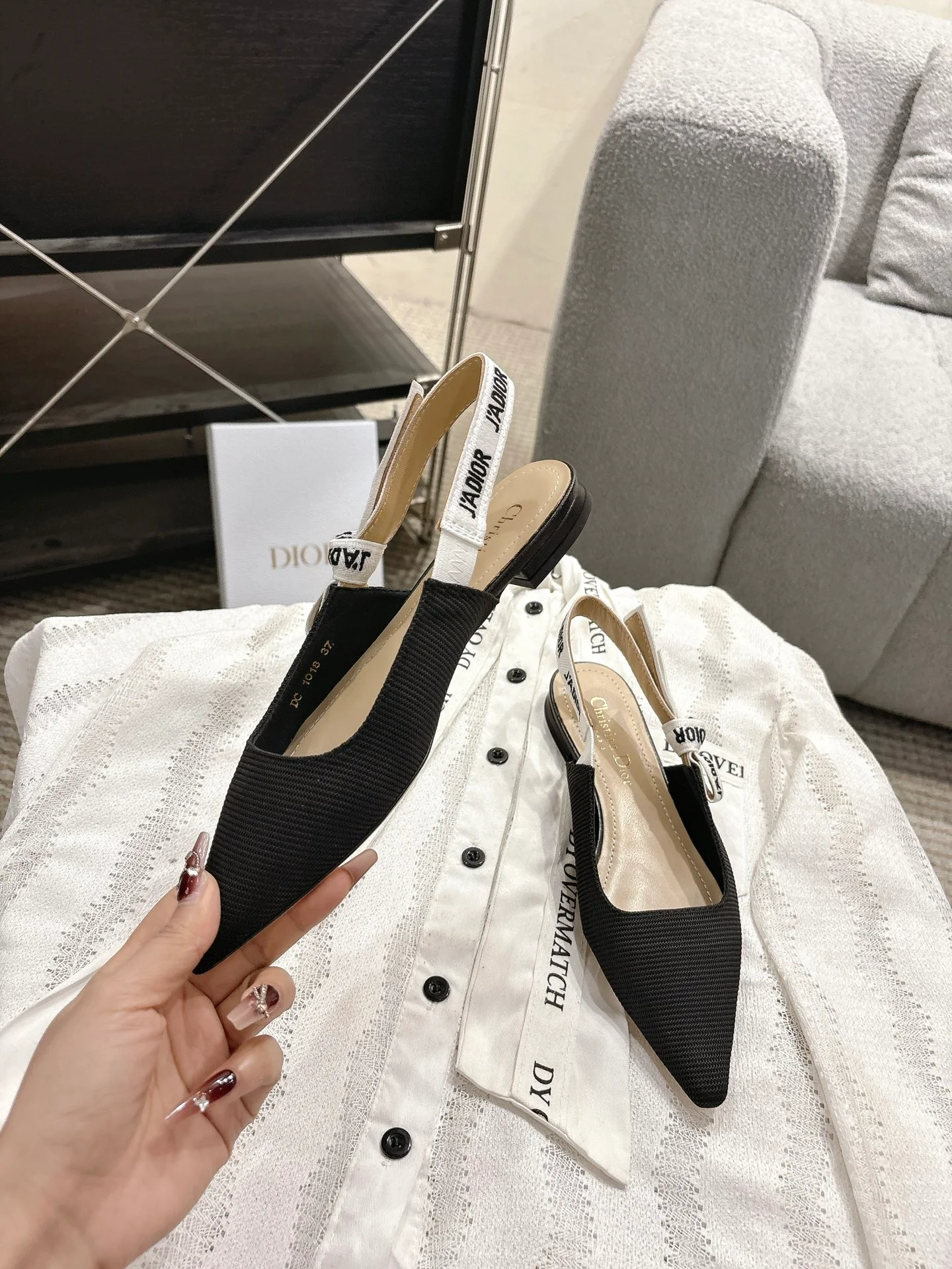 CD 25fw slingback flats