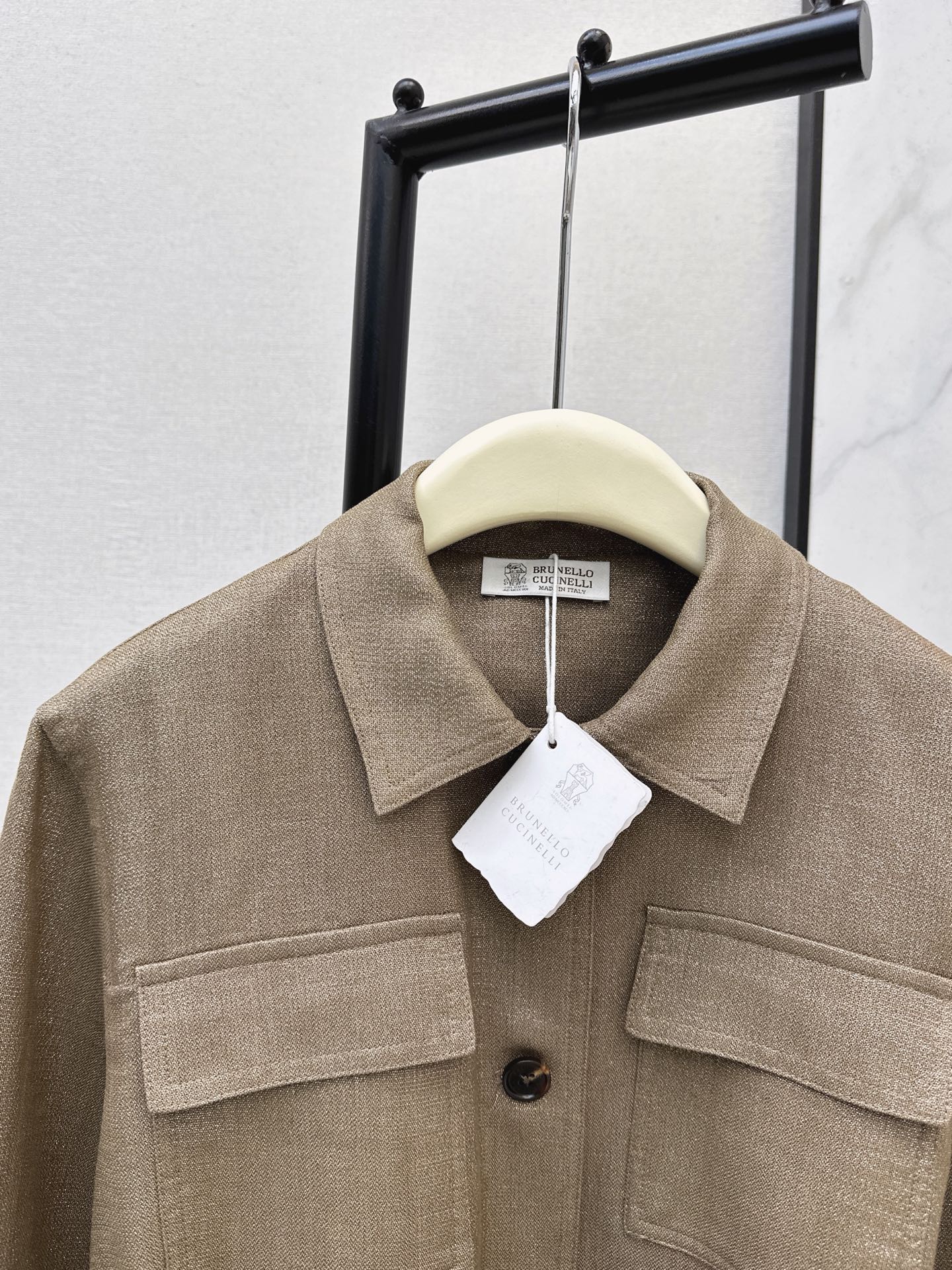 Brun 26fw belted jacket