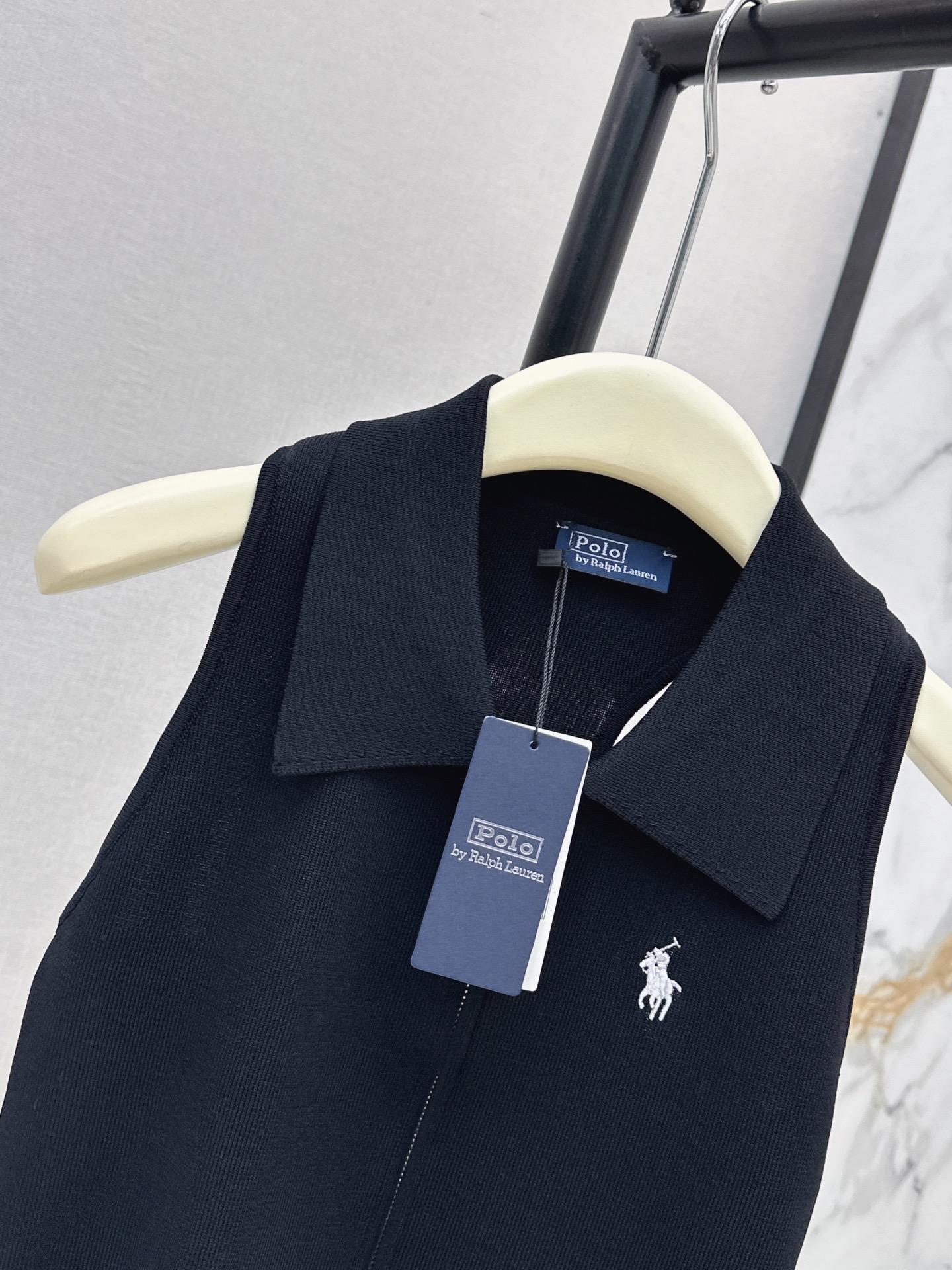 Ralp 26fw knit zipper vest