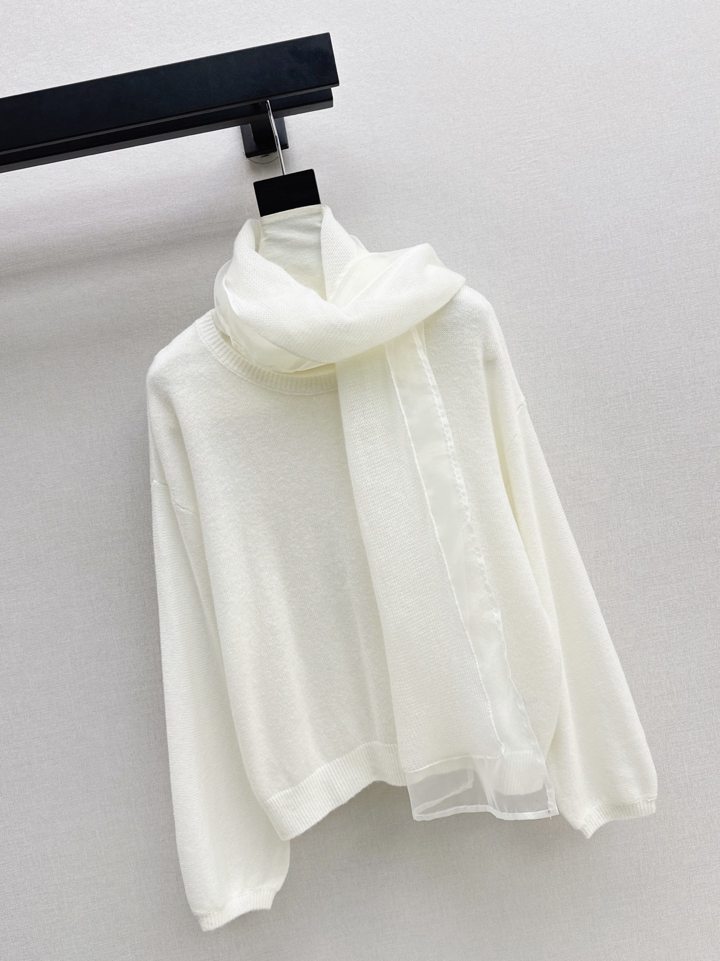 Row 26fw scarf wool knitwear