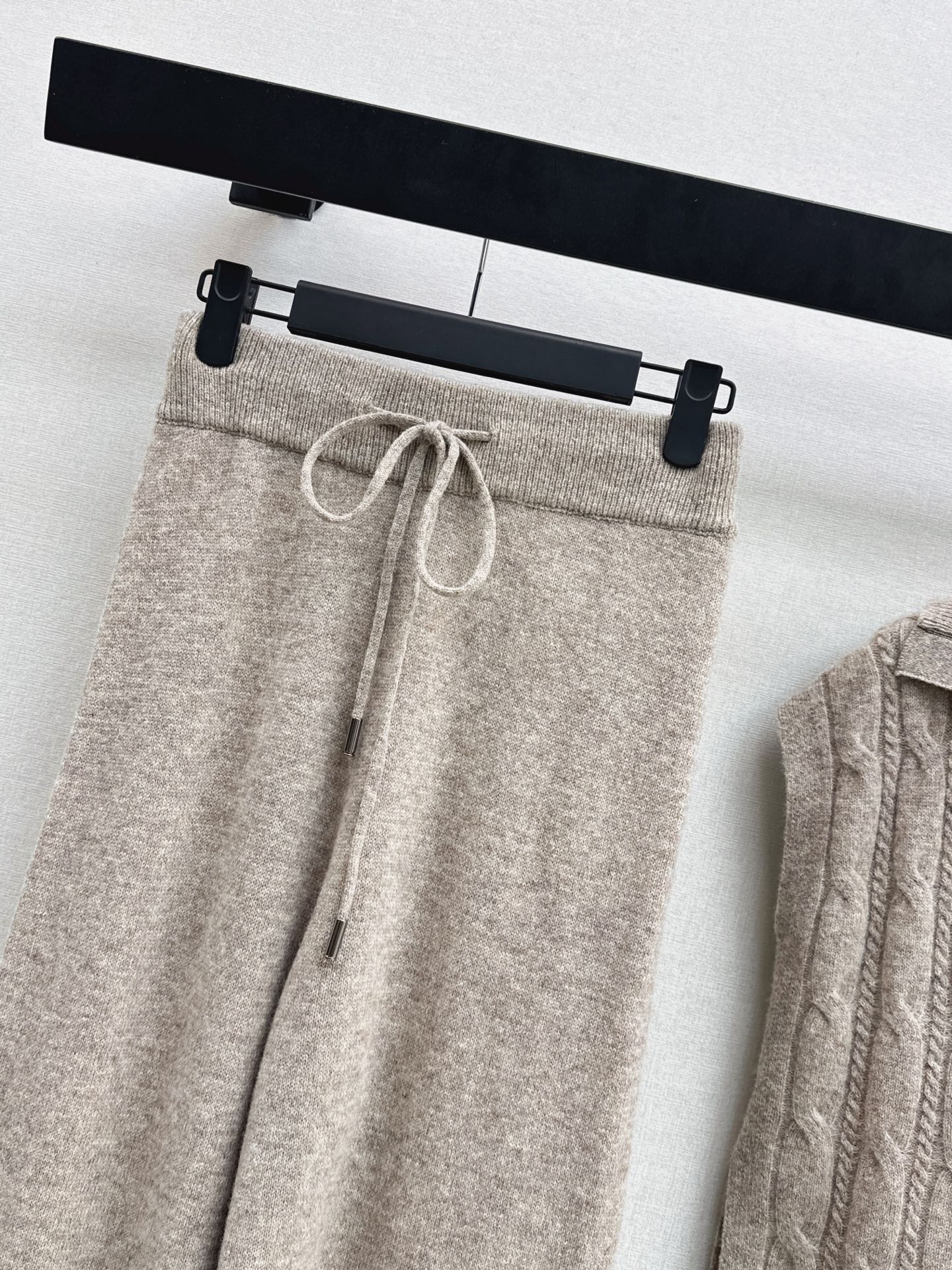 Max 26fw wool vest pants sets