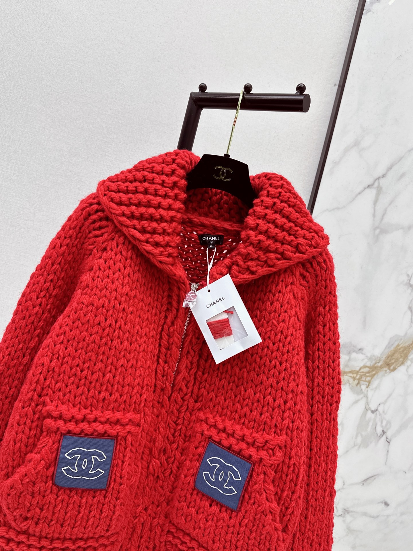 Chan 26fw knit cardigan jacket
