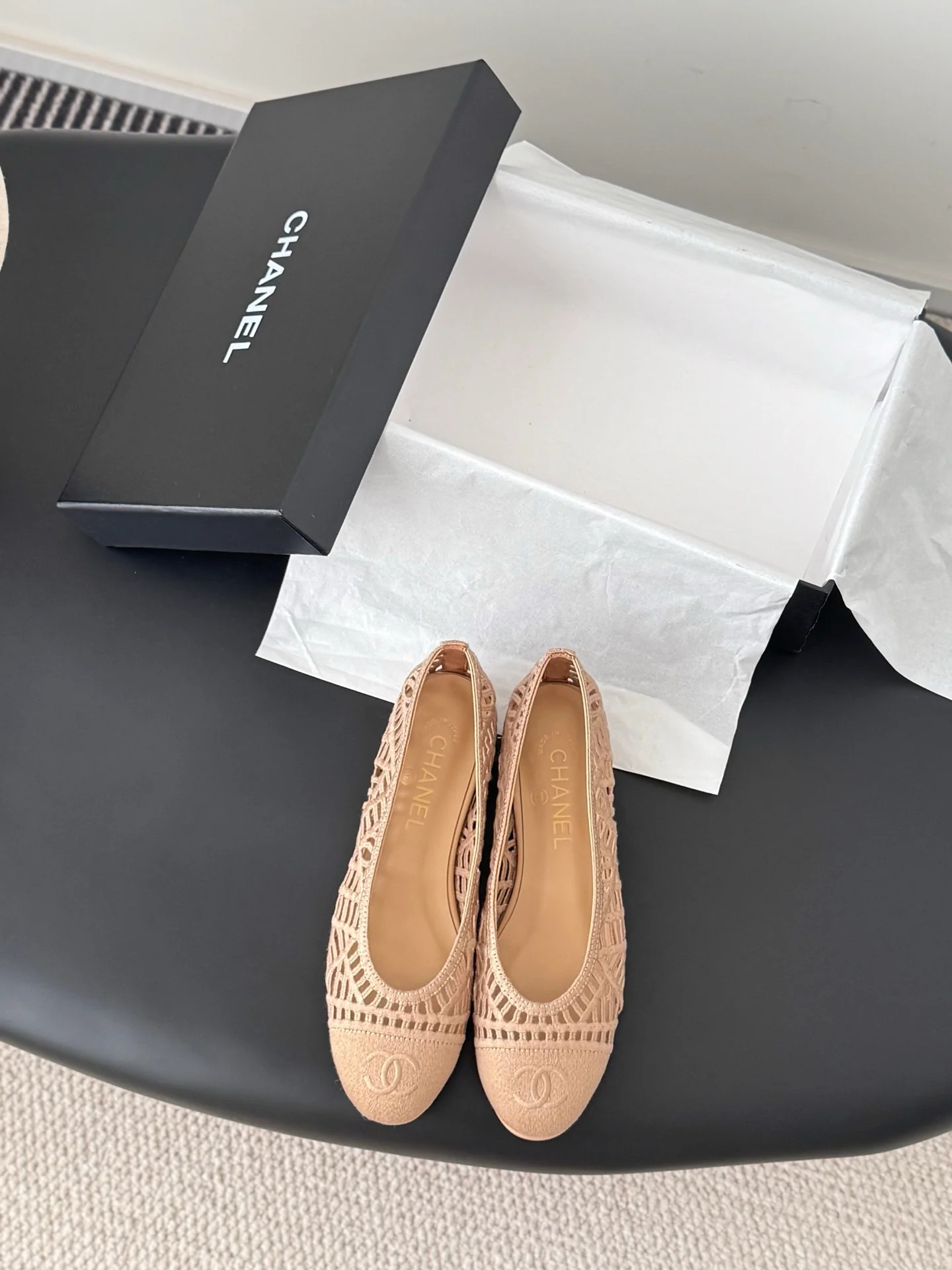 Chan 25fw ballerina flats