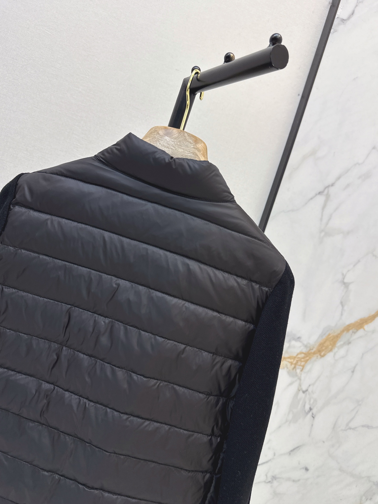 Bun 26fw knit contract down jacket