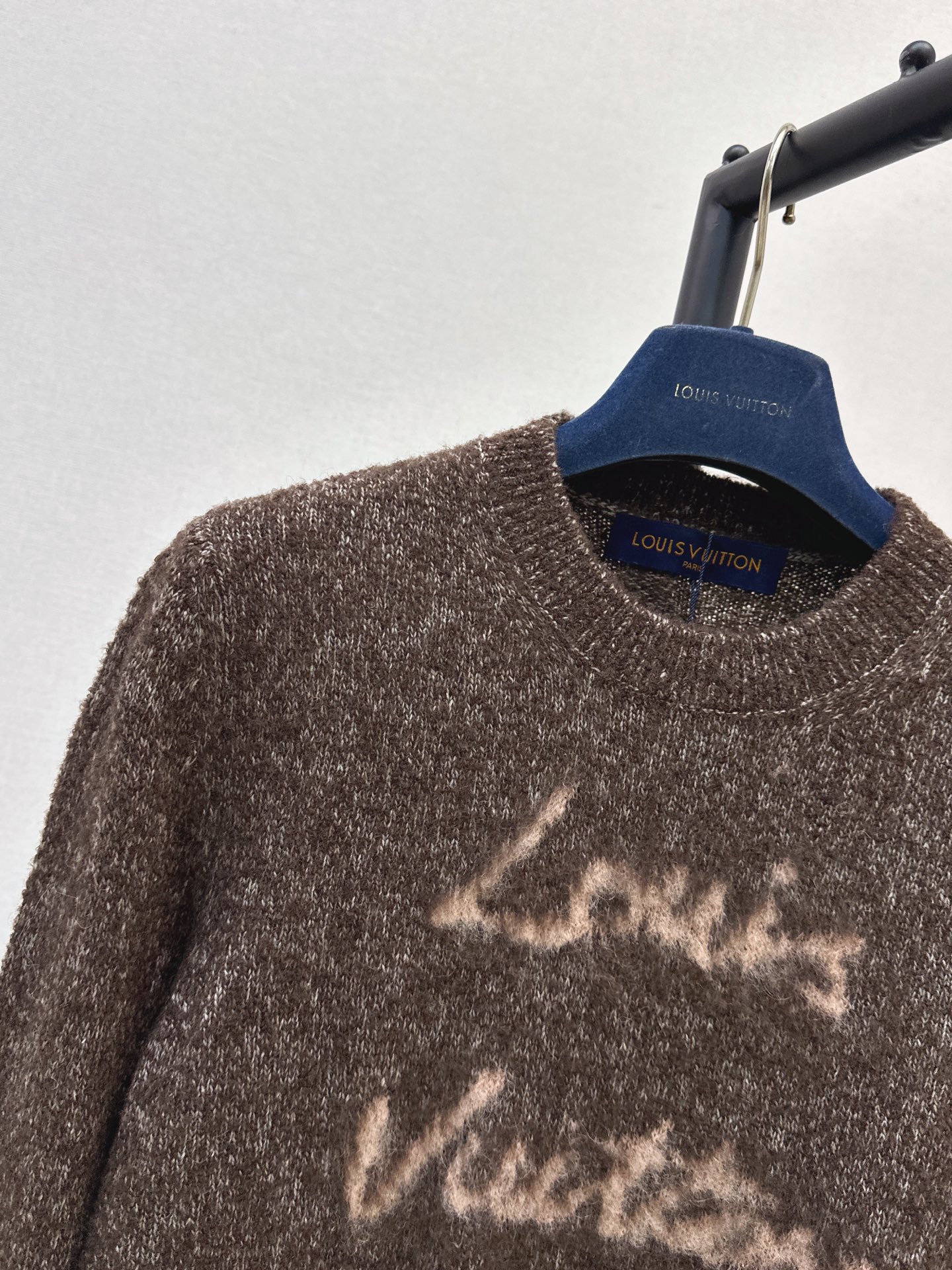 Loui 26fw intarsia knit sweater