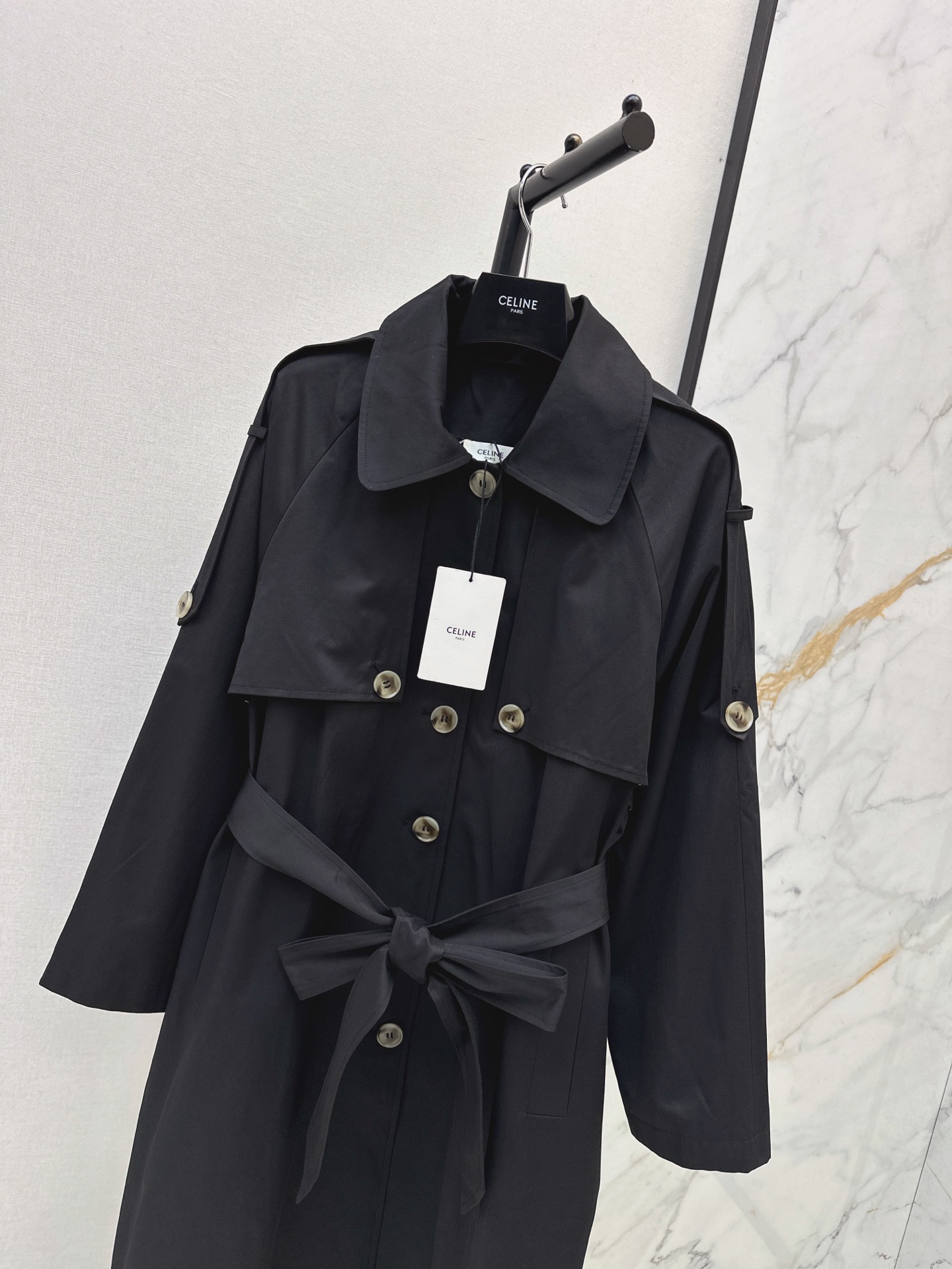 Celi 26fw belted trench coats