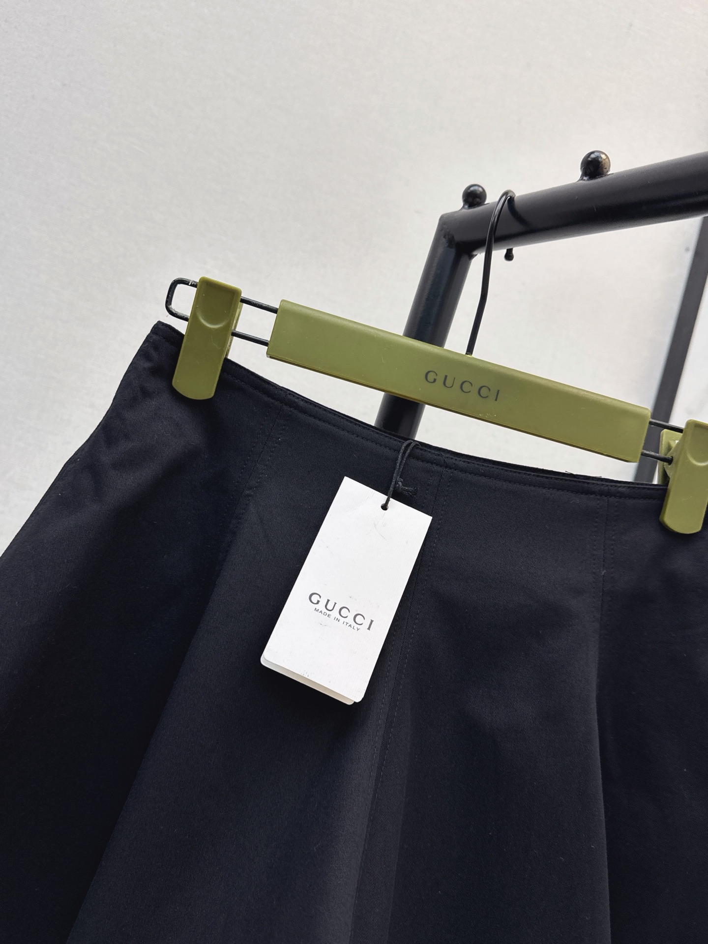 Guc 26fw pleated mini skirt