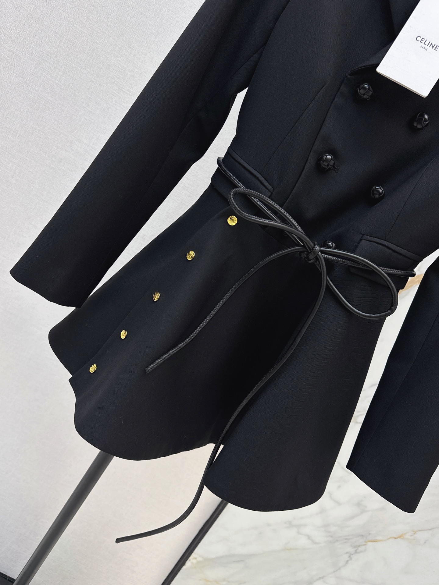 Celi 26fw belted suit dress