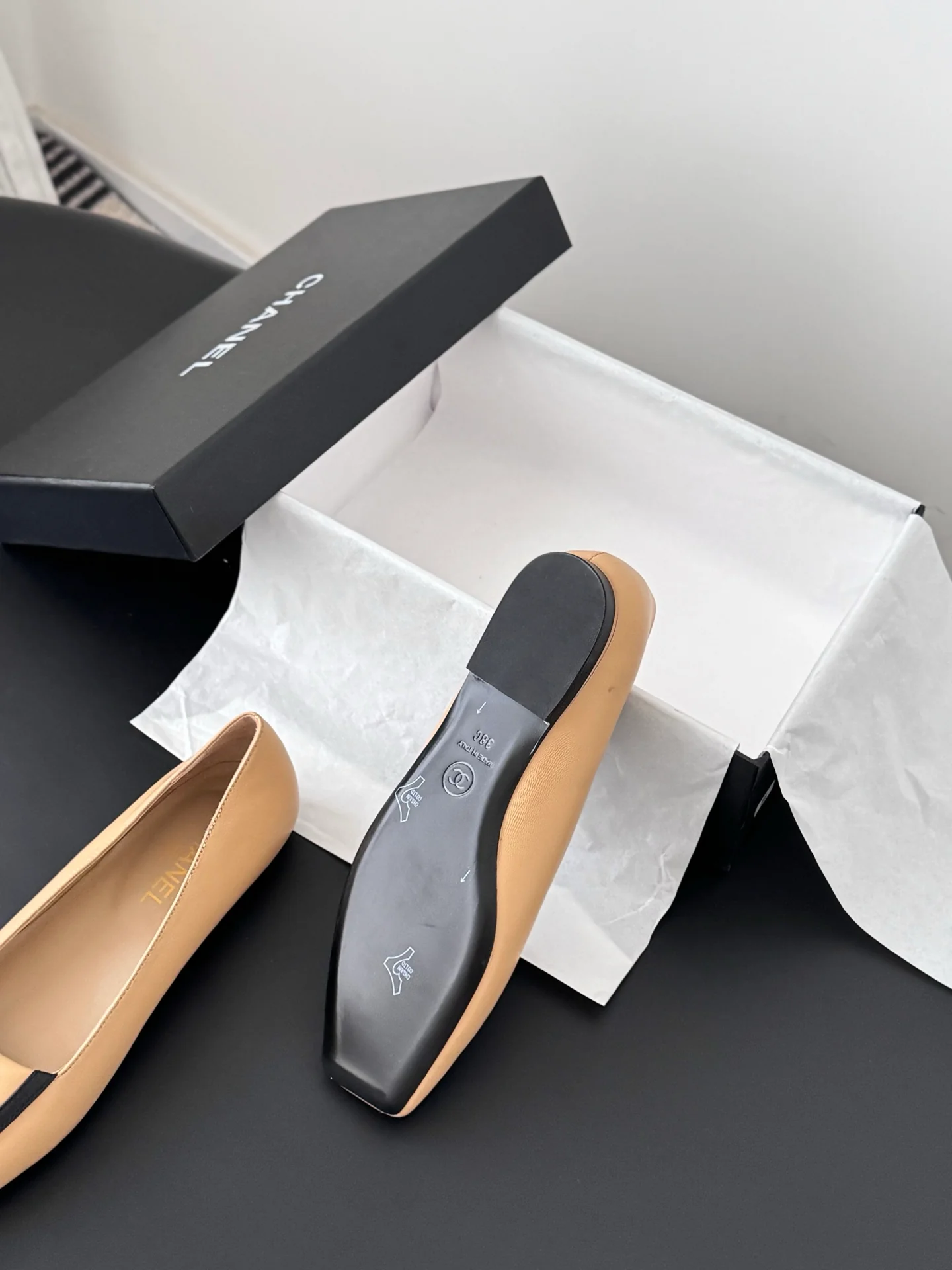 Chan 25fw mary jane flats