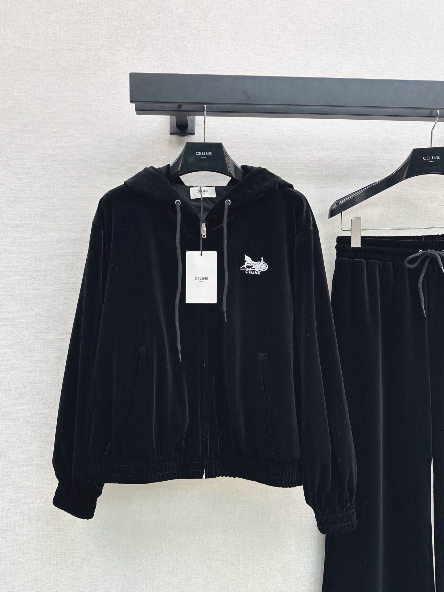 Celi 26fw velvet jacket pants sets