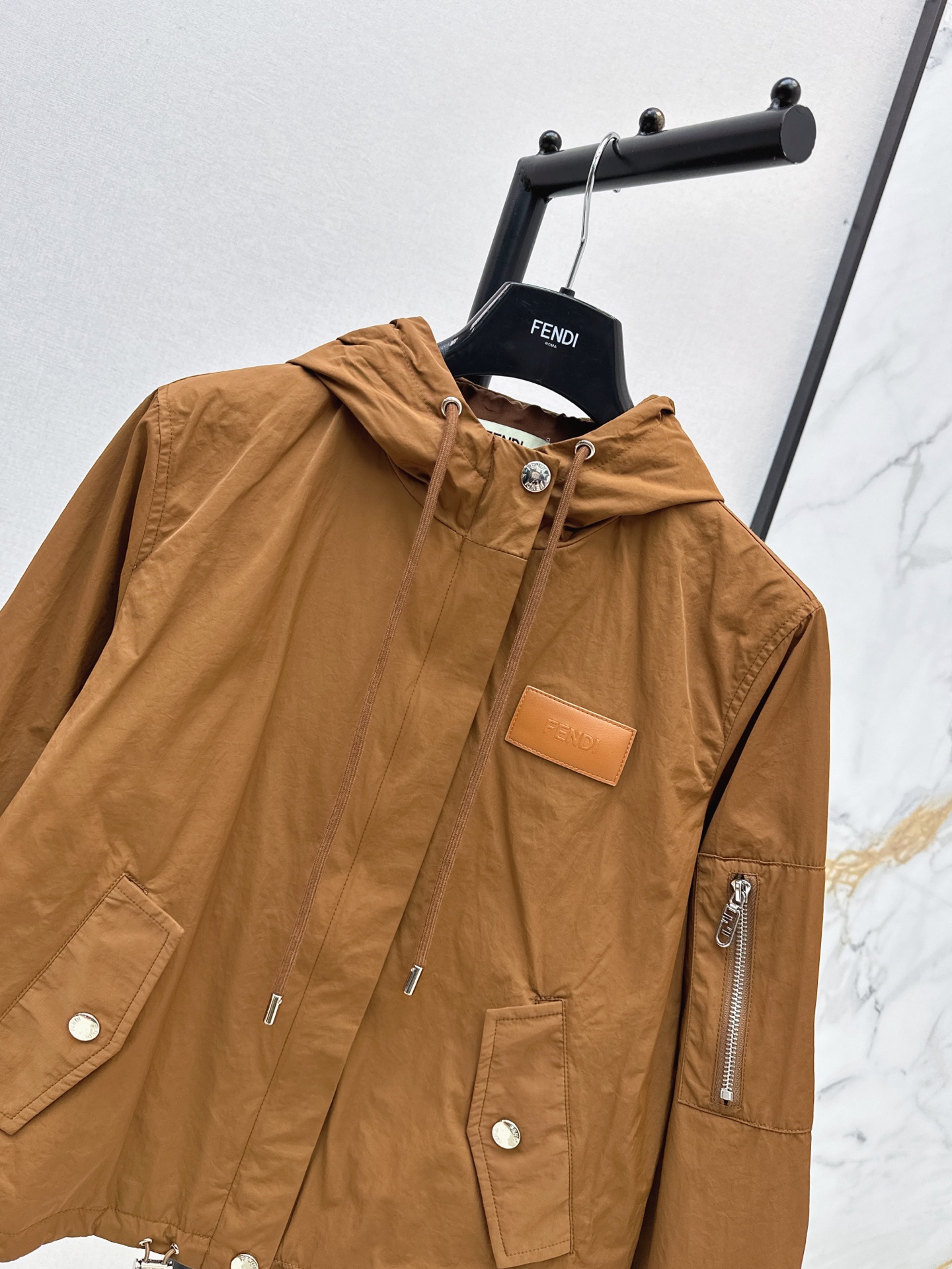 Fen 26fw hooded jacket