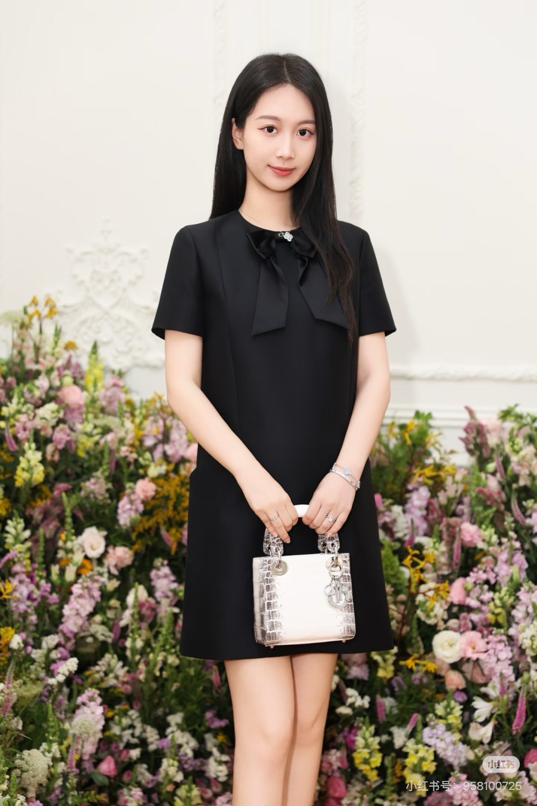 CD 26fw bow dress