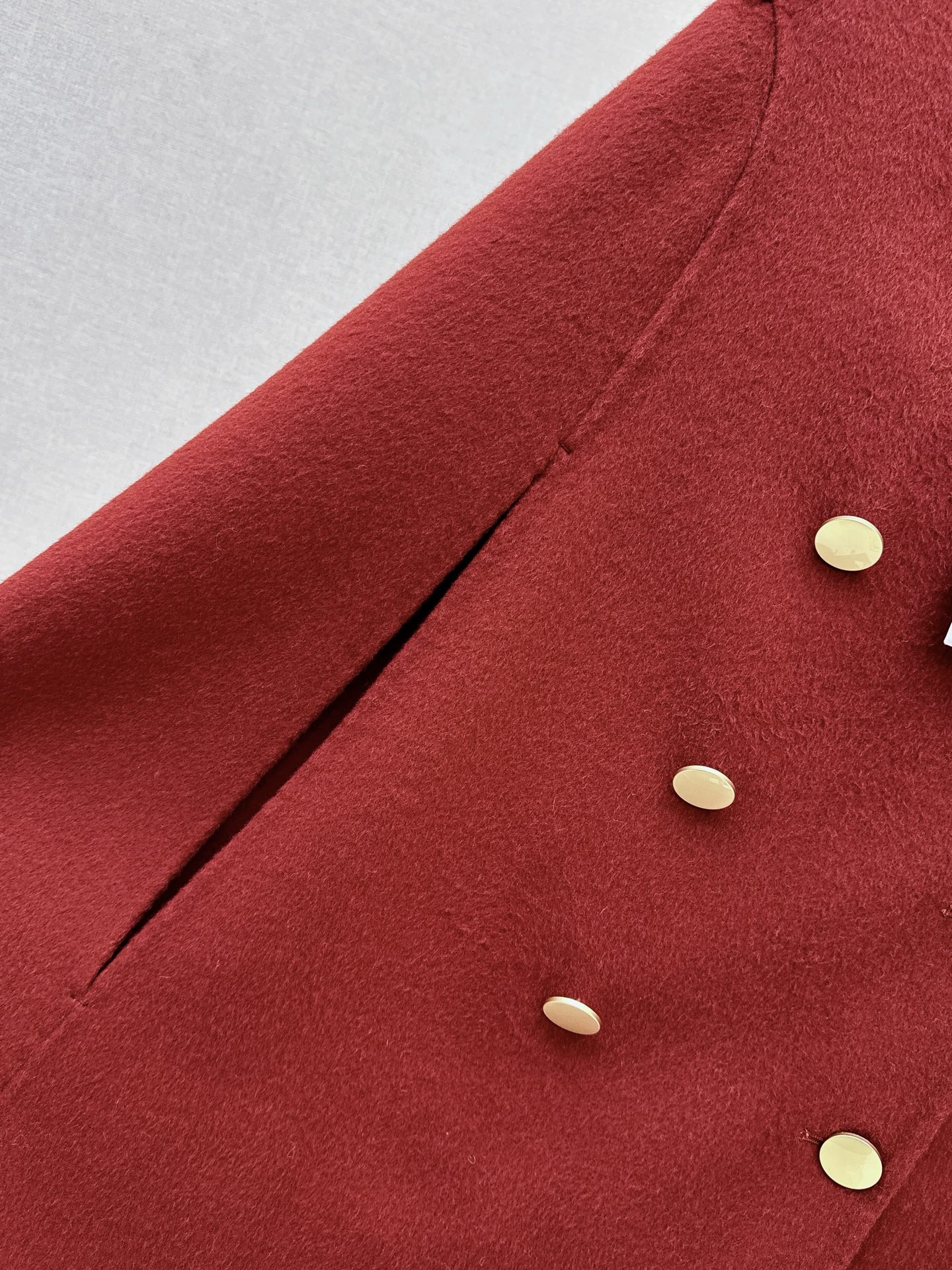 Chan 26fw woolen cape jacket