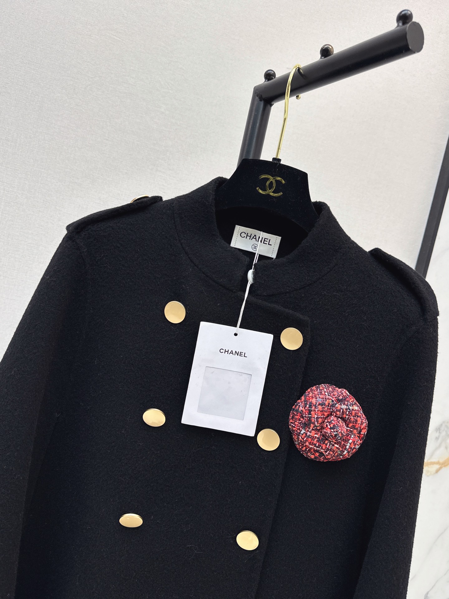 Chan 26fw woolen cape jacket