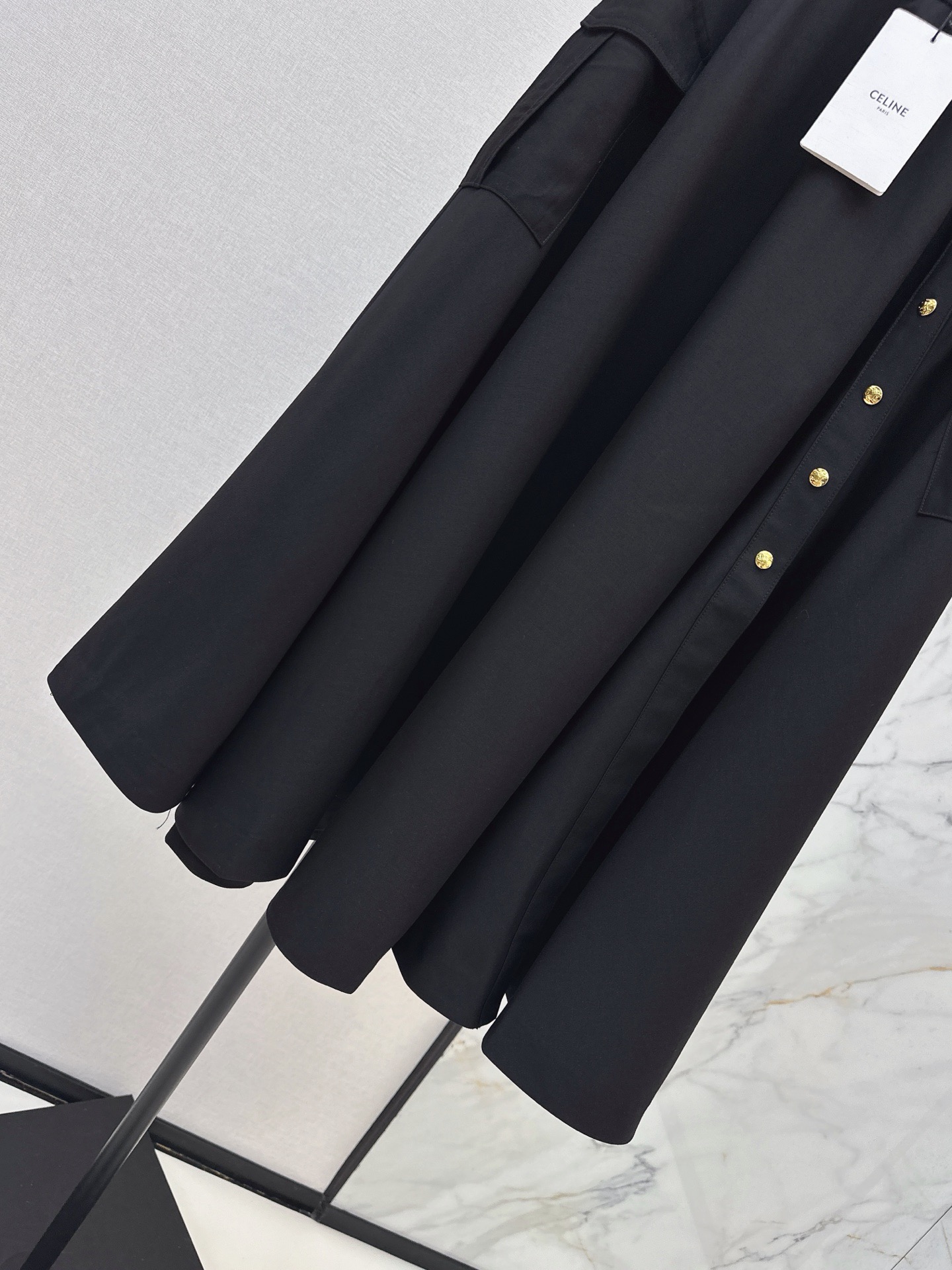 Celi 26ss cargo pleated skirt