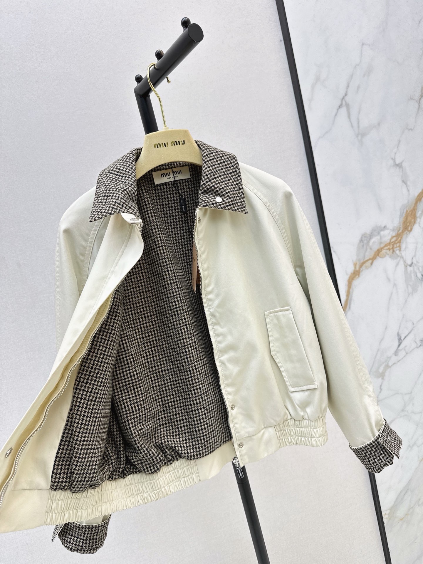 Miu 26fw zipper jacket
