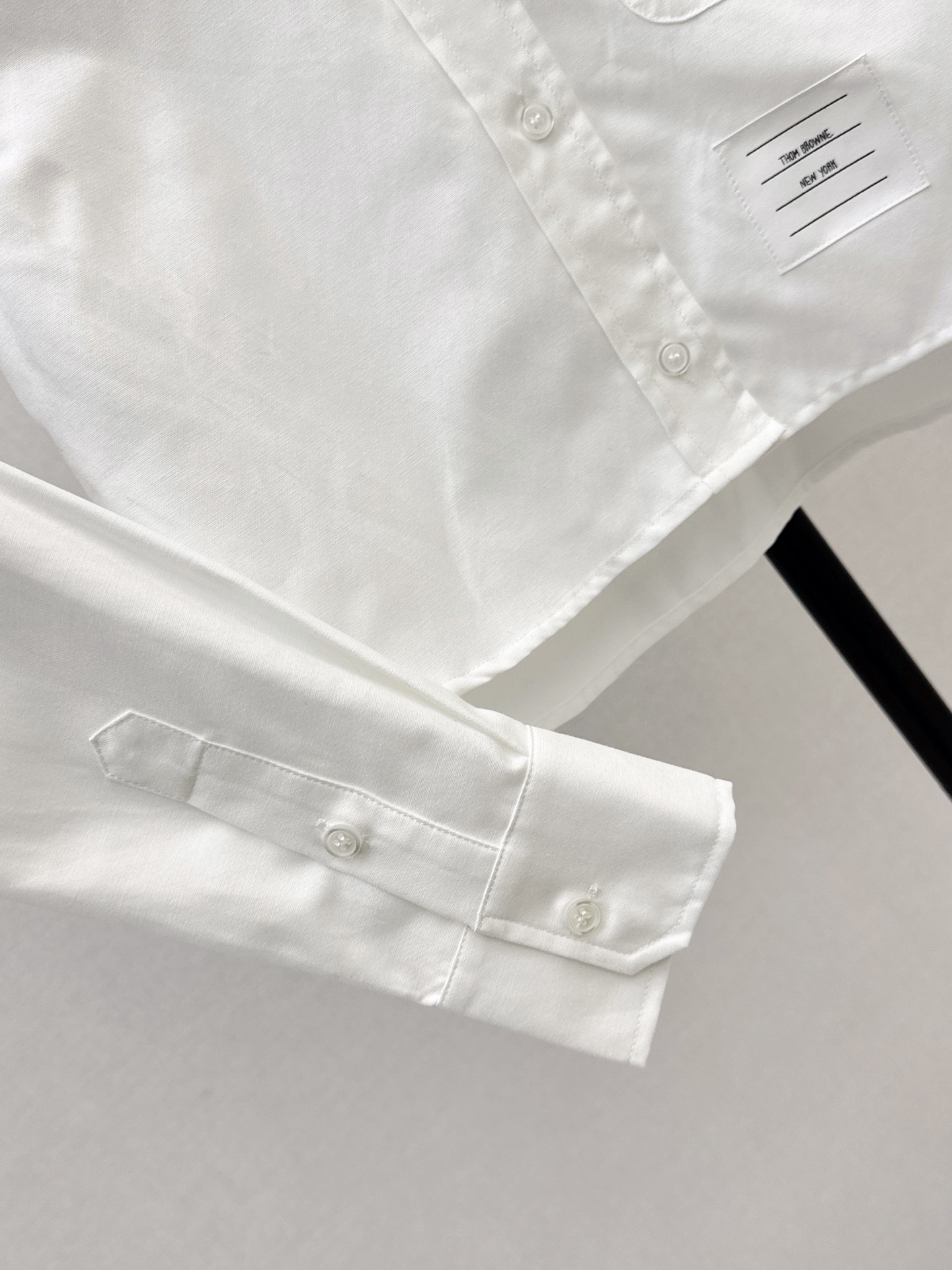 Thom 26fw cropped shirt