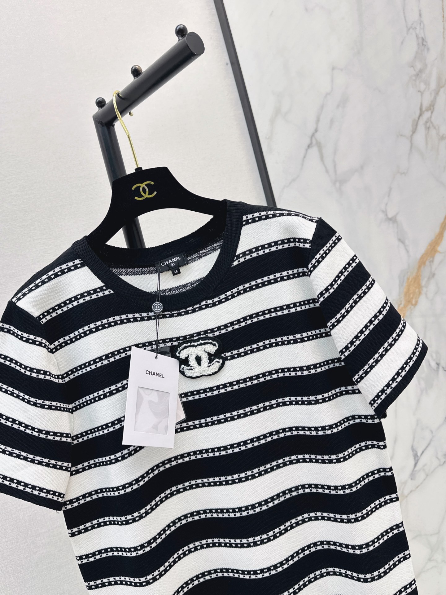 Chan 26ss stripe dress