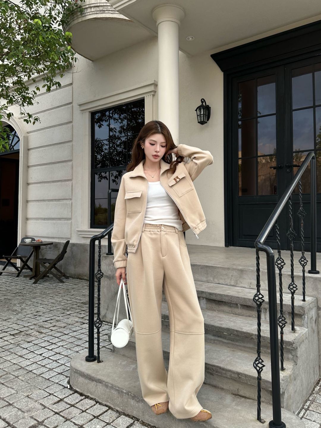 Her 26fw casual jacket pant sets