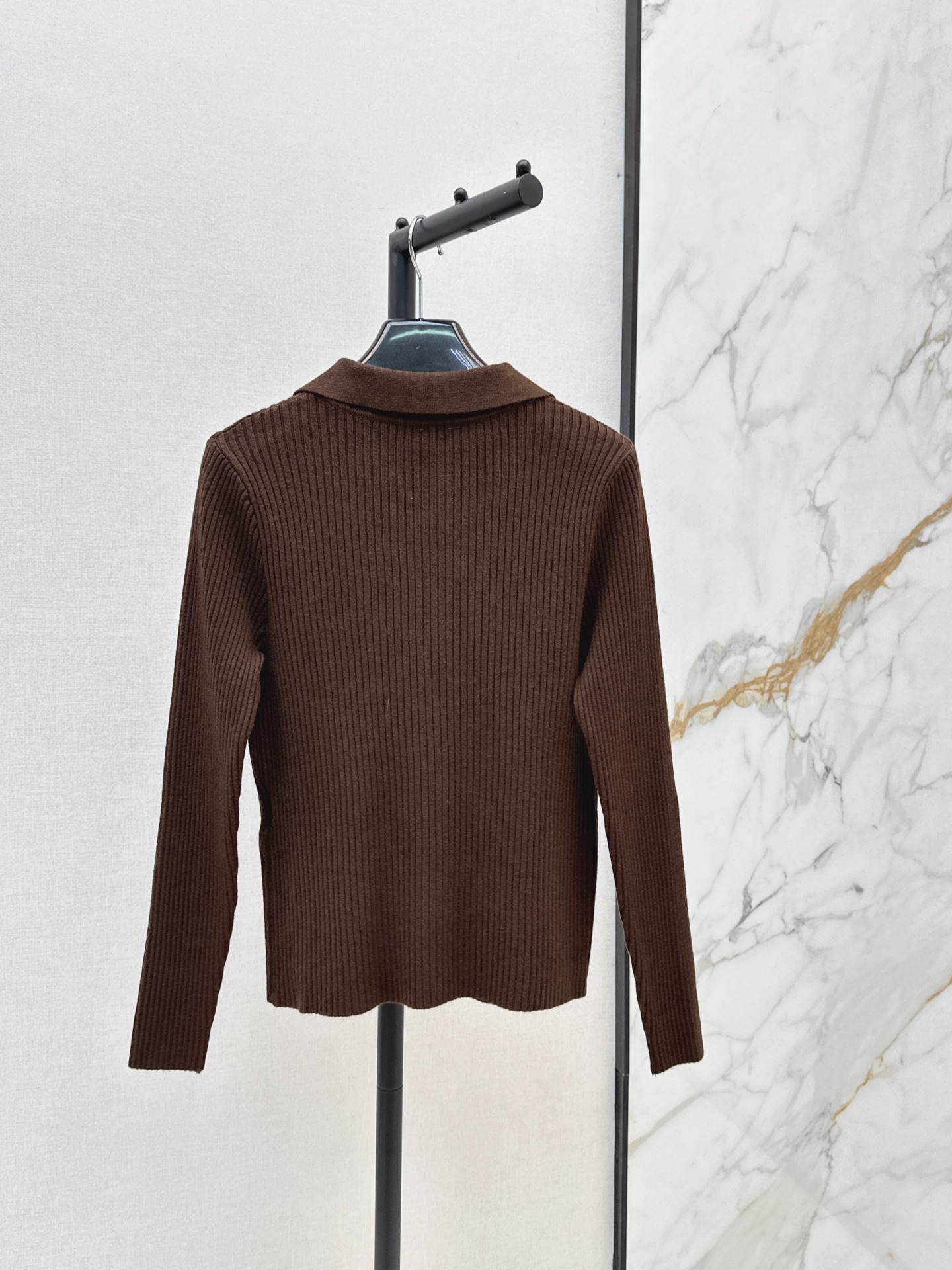 Sain 26fw slim-fit knit cardigan