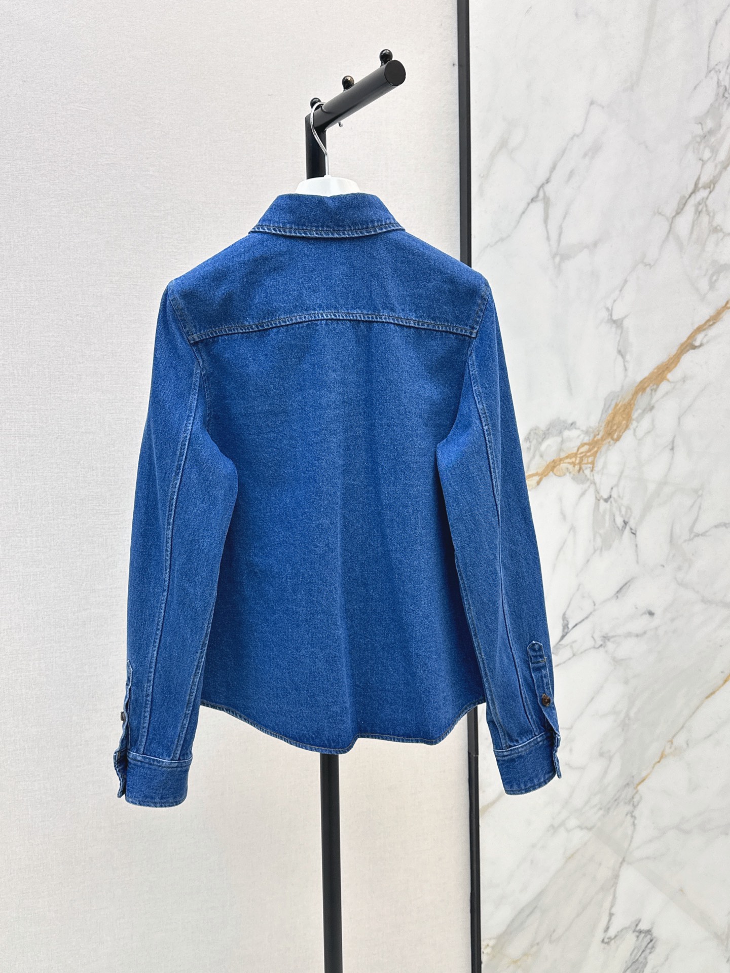 Loe 26fw denim shirt