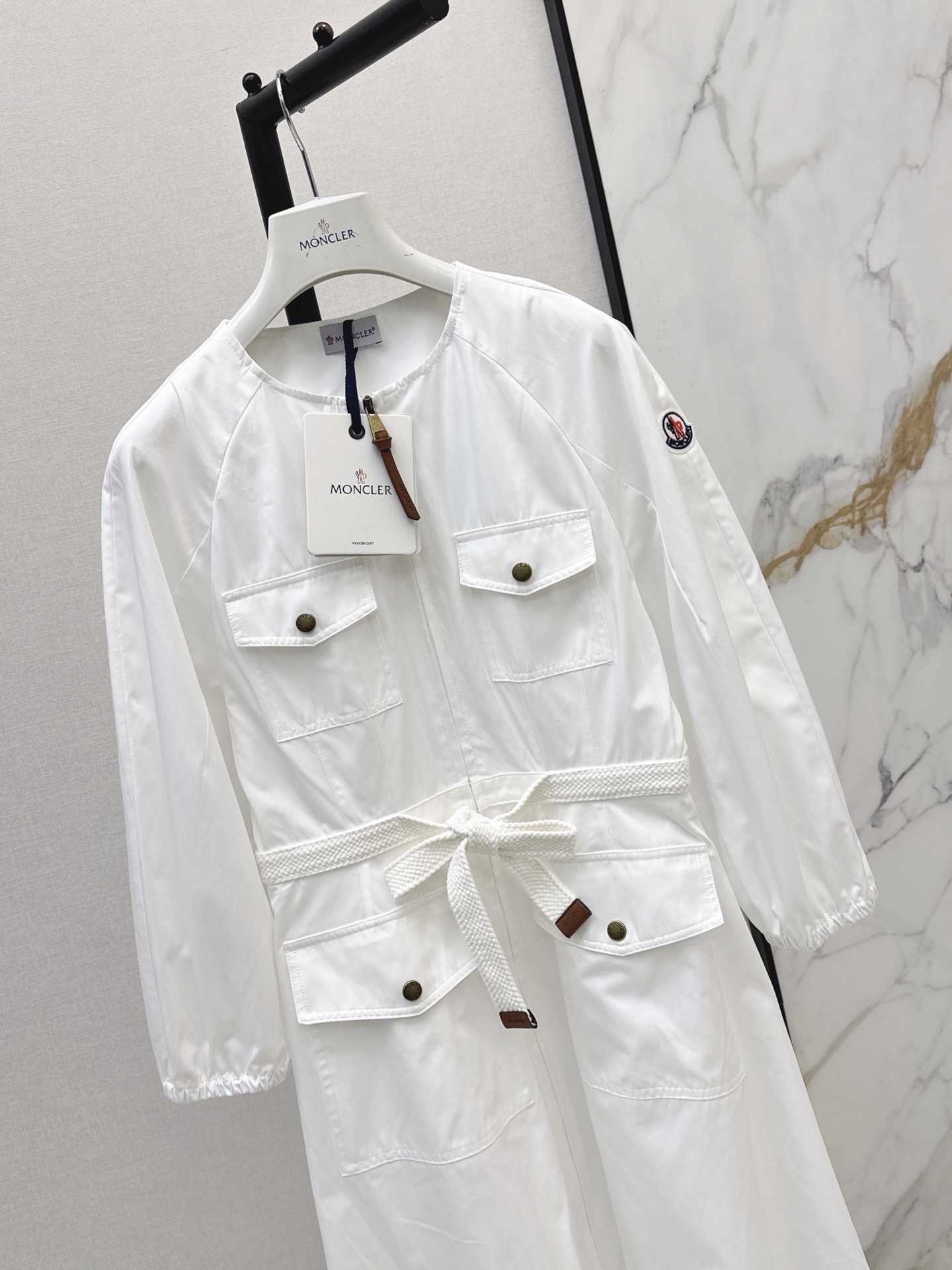 Monc 26fw drawstring dress