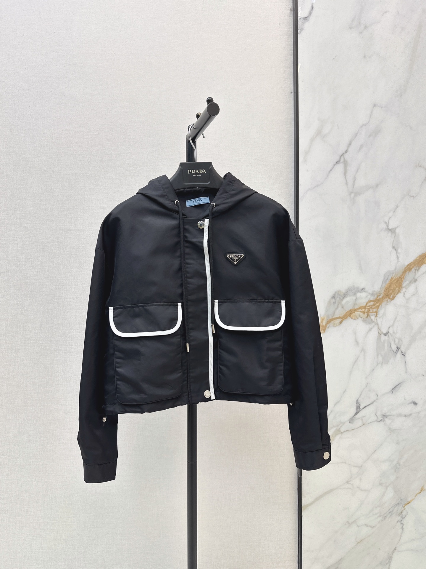 Pra 26fw hooded jacket
