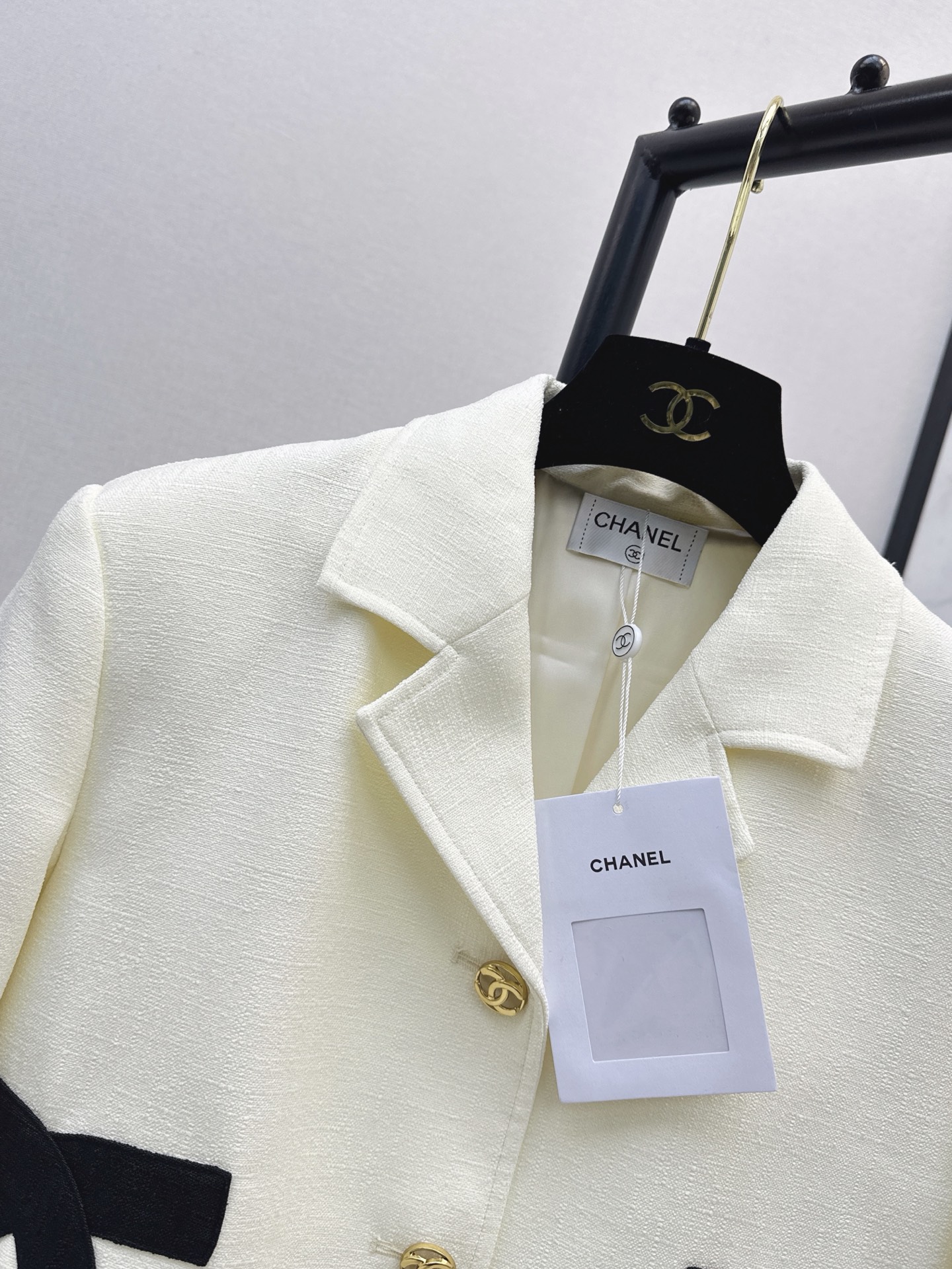 Chan 26fw cropped woven jacket
